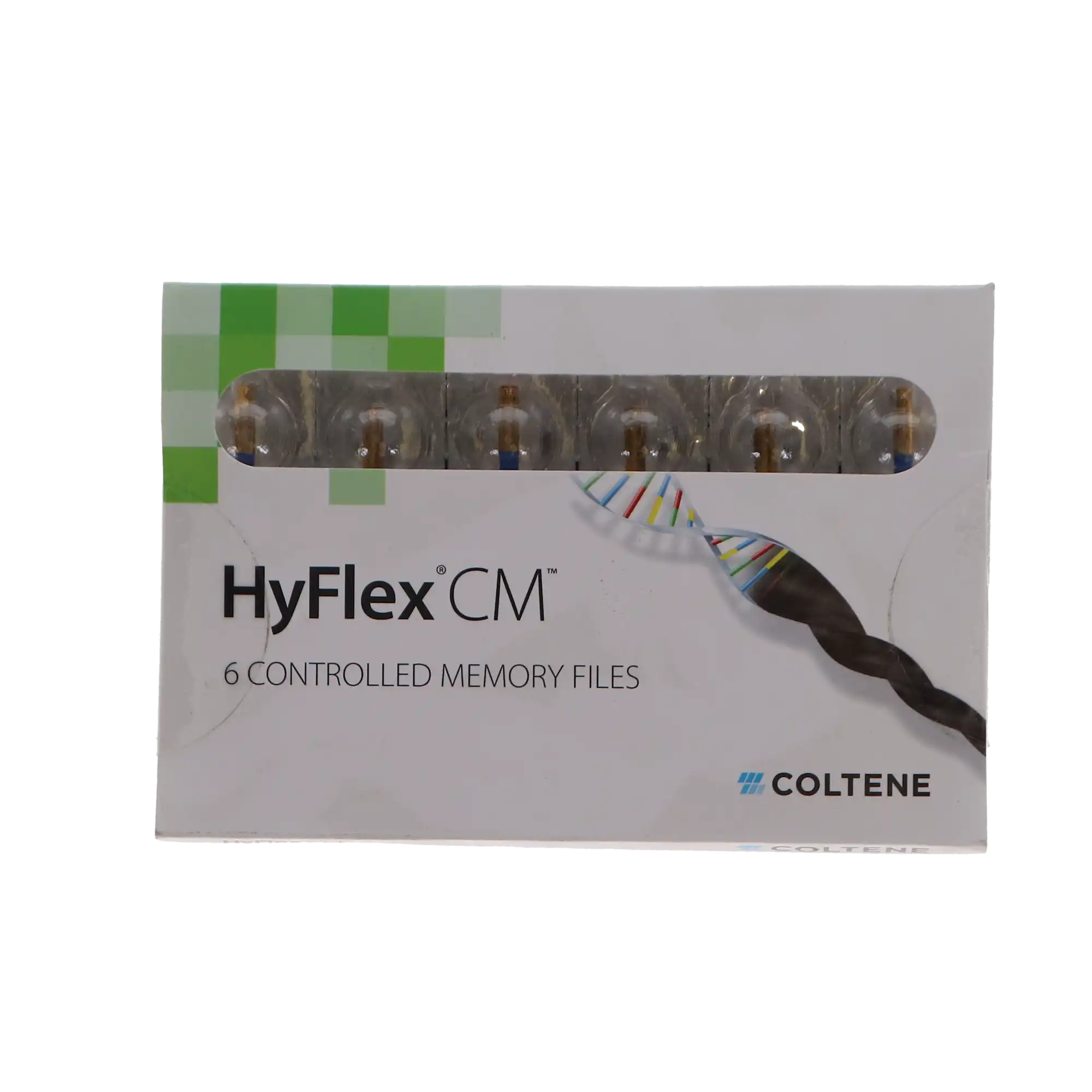 HyFlex CM Controlled Memory NiTi Rotary Files, .04 Taper, 21mm, Size #30, Blue, 6/Pk, H8210430 thumbnail 5