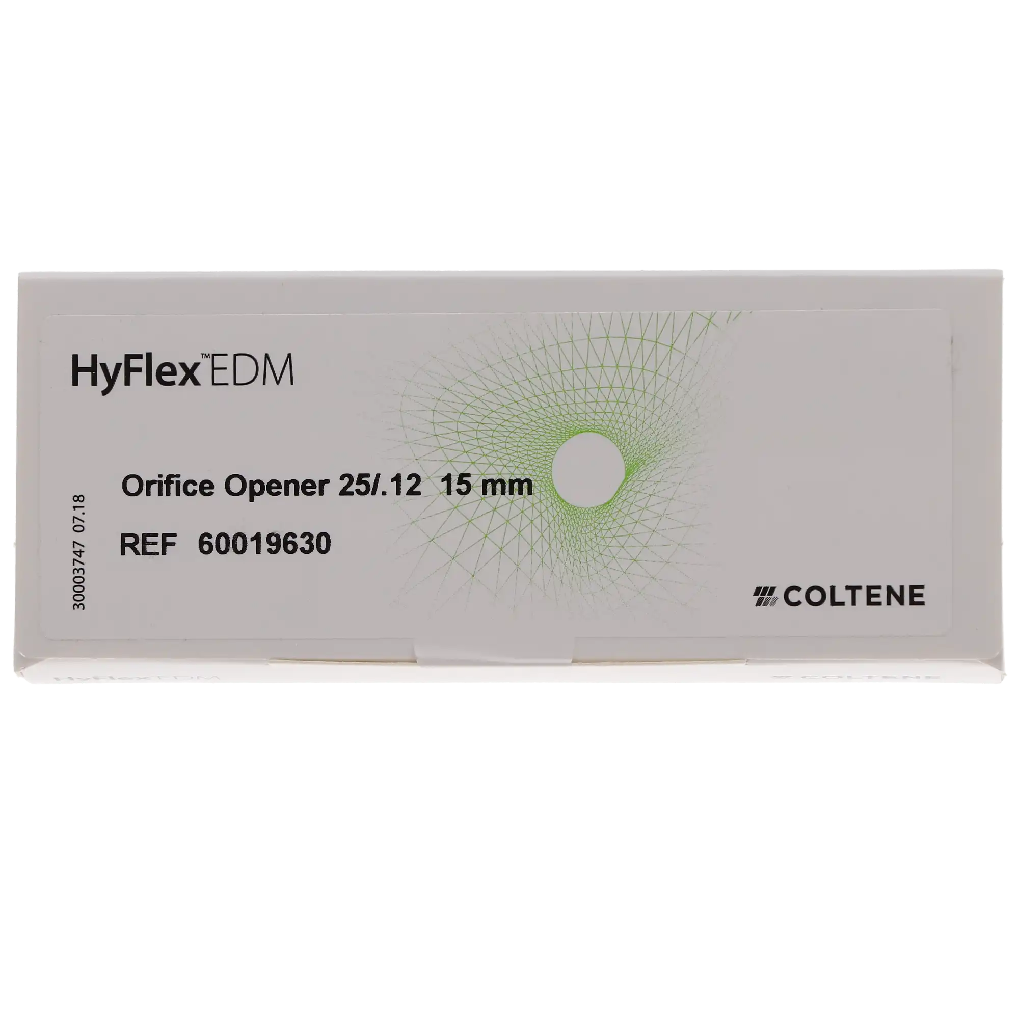 HyFlex EDM NiTi Rotary Orifice Opener Files, Pre-Sterilized, 15 mm, 0.12 Taper, #25, 3/Pk, 60019630 thumbnail 4