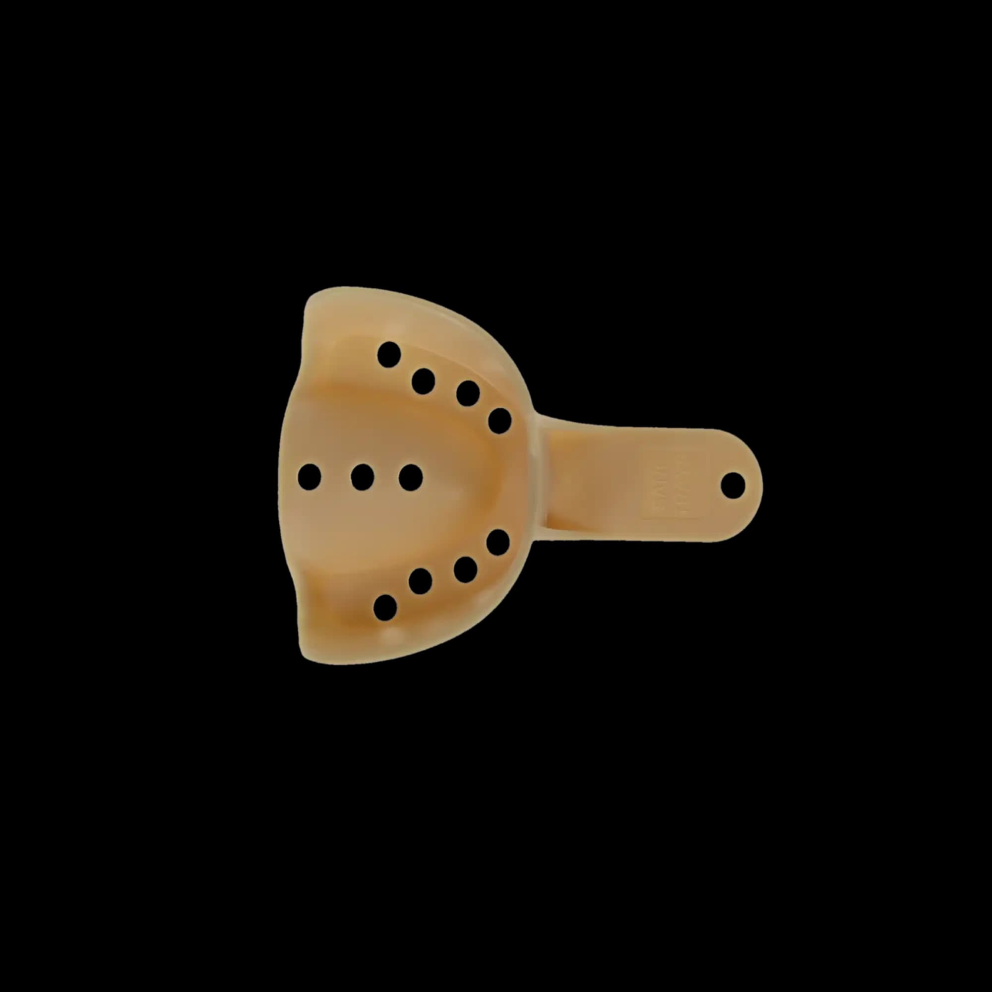 President Perforated Impression Tray, Autoclavable, Blue, #5, Full Upper Small, 12/Pk, C6954 thumbnail 6