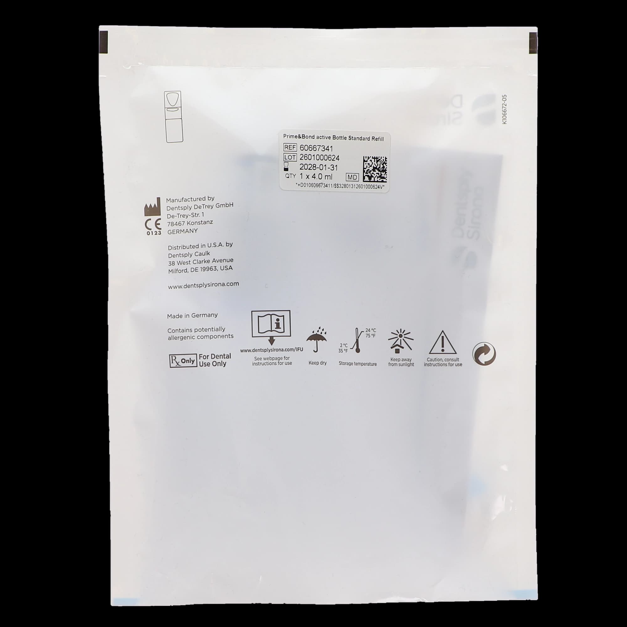 Prime & Bond Elect Universal Adhesive, Light-Cure, Refill, 4 ml, 1/Pk thumbnail 4