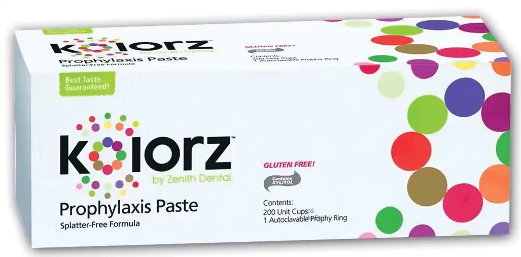 Kolorz Prophy Paste, Cherry Burst, Medium Grit, Unit-Dose Cups, 200/Box, 788406 thumbnail 8