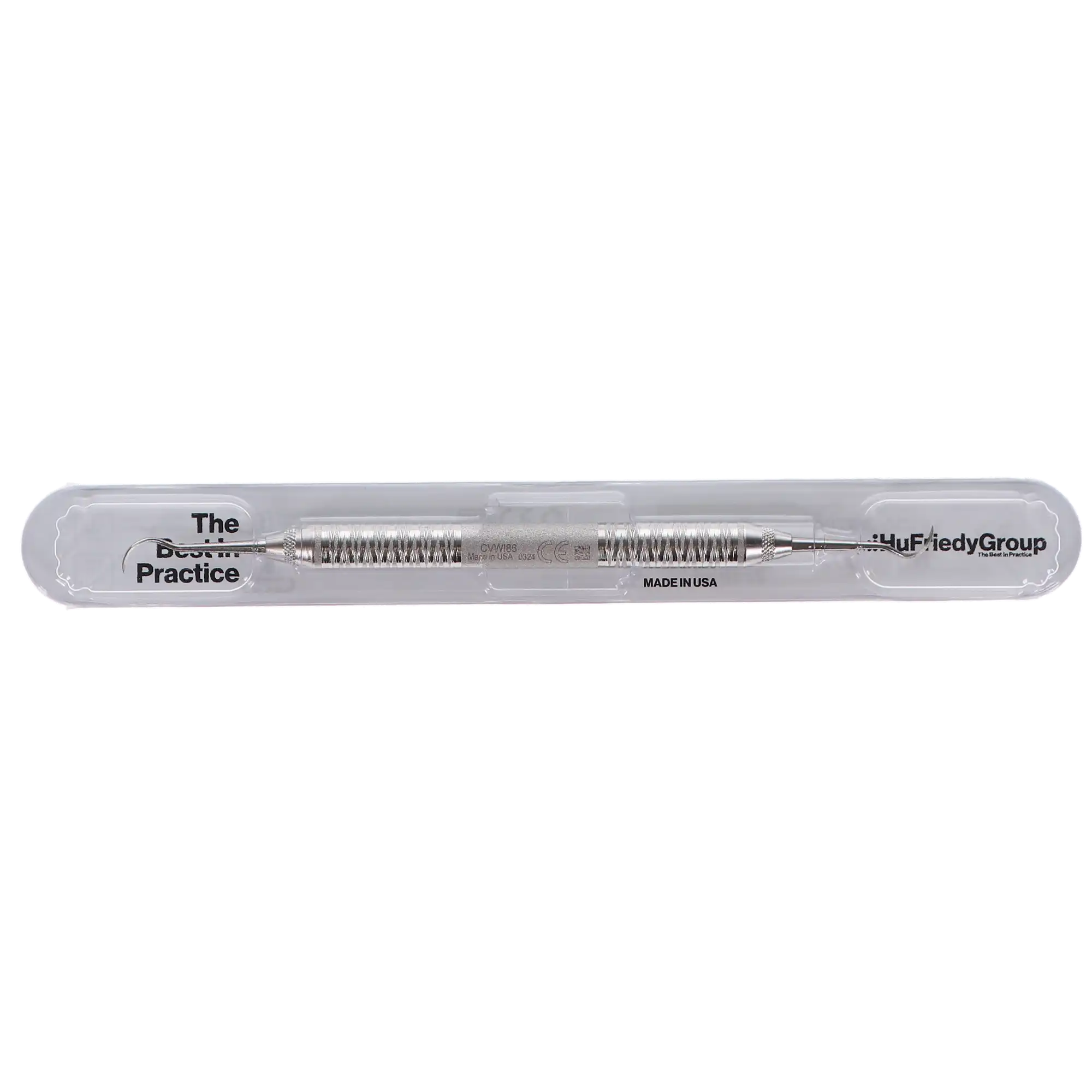 Hu-Friedy #8 Wiland Double-Ended Carver, #6 Satin Steel Handle, CVWI86 thumbnail 5
