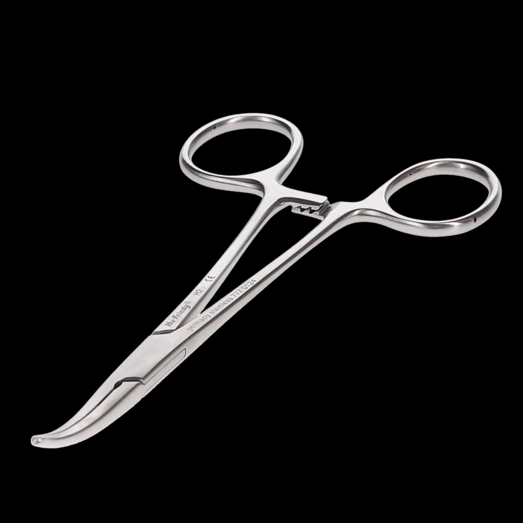 Hu-Friedy Kelly Hemostat, Curved, #2, 5.5", H2 thumbnail 3