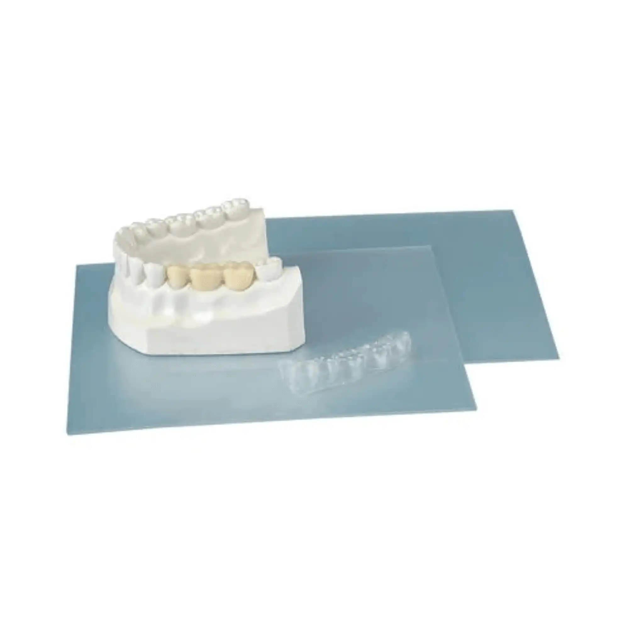 Pro-Form Crown & Bridge Resin Sheets, Clear, 5" x 5", 0.020" (0.50 mm), 50/Pkg, 9613680 thumbnail 2