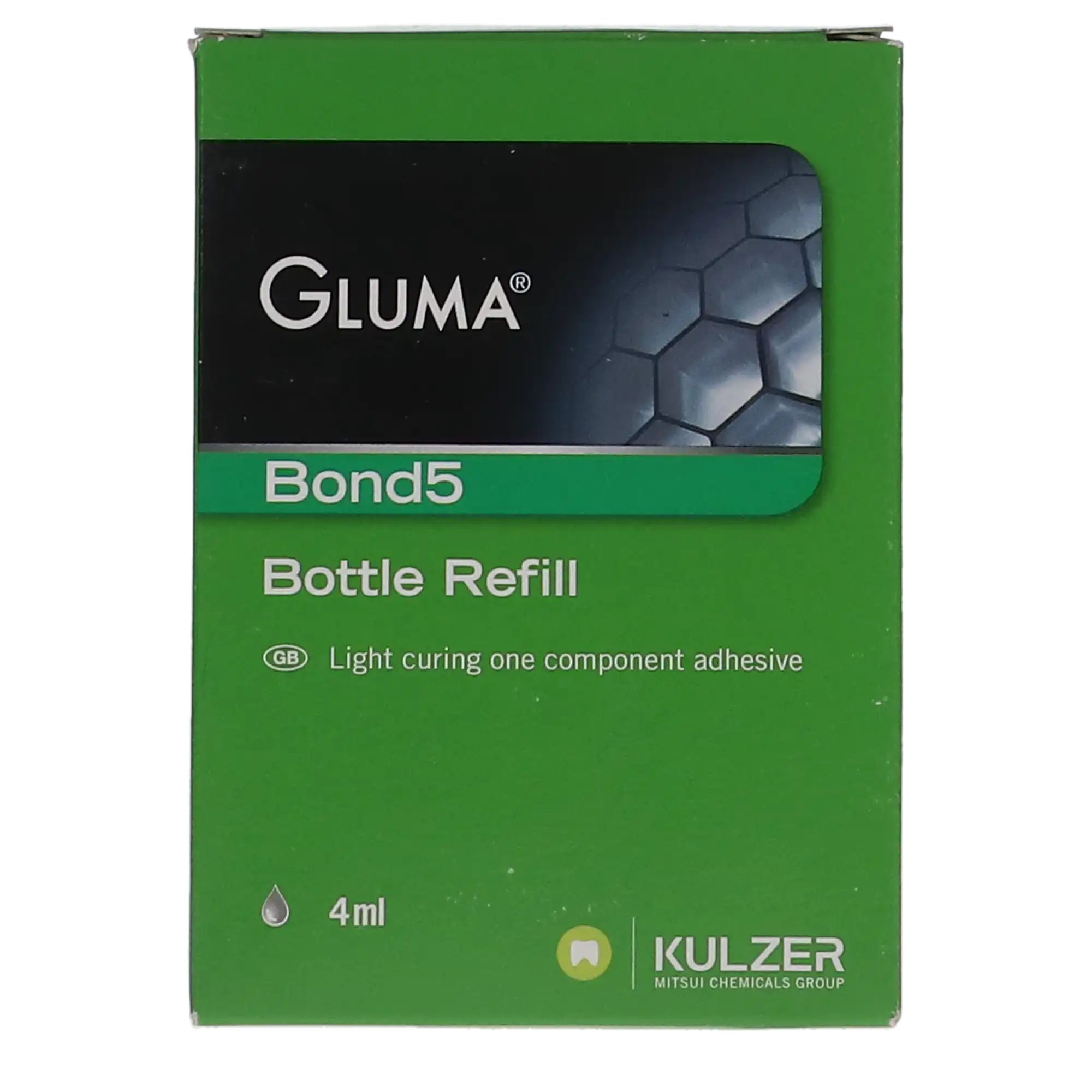 Gluma Bond5 Light-Curing Adhesive, One-Bottle Refill, 4 ml, 1/Pk, 66057341 thumbnail 4