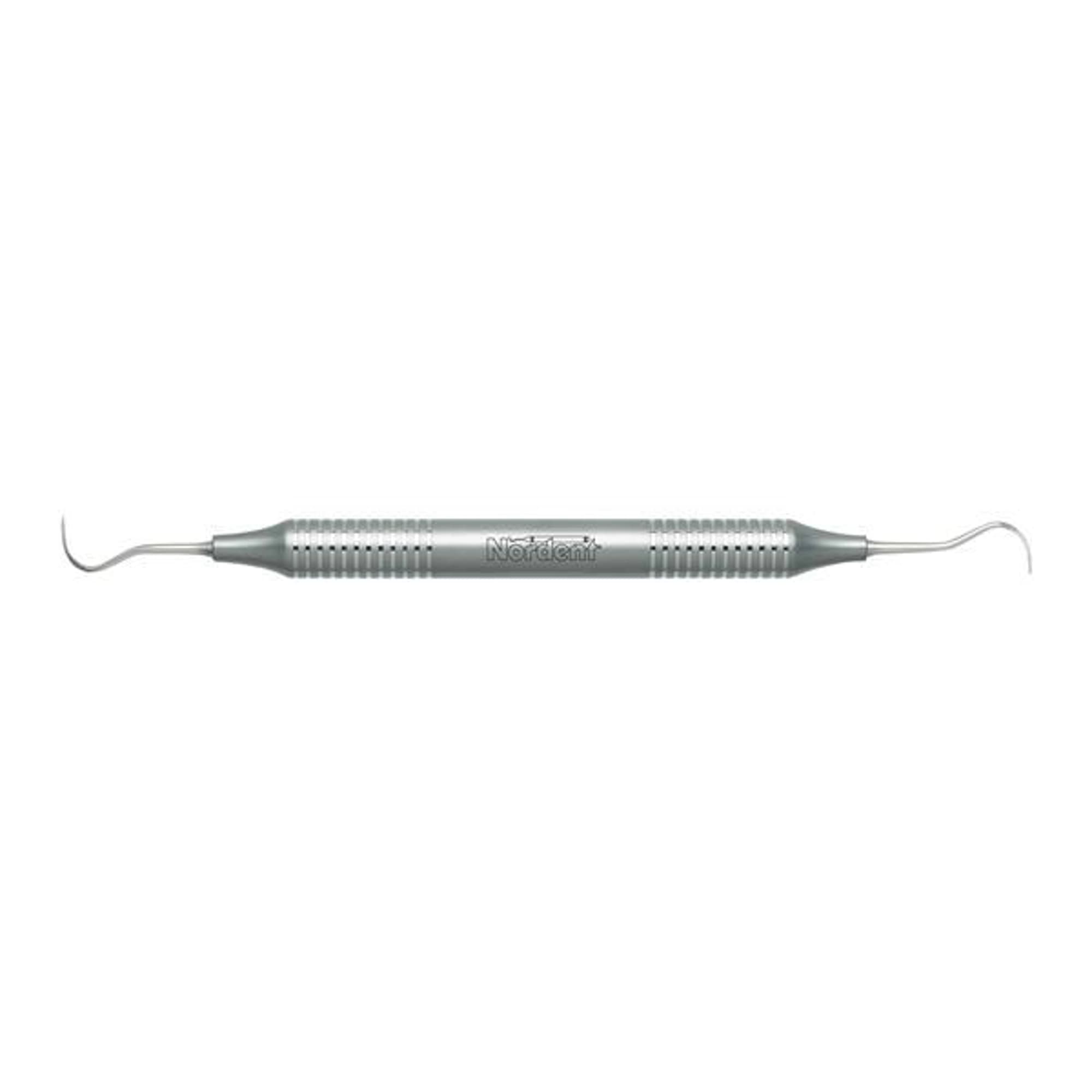 Nordent Offset Sickle Scaler, Double-Ended, #N67 (H6/H7), DuraLite Round Handle, 1/Pk, RESCN67 thumbnail 2