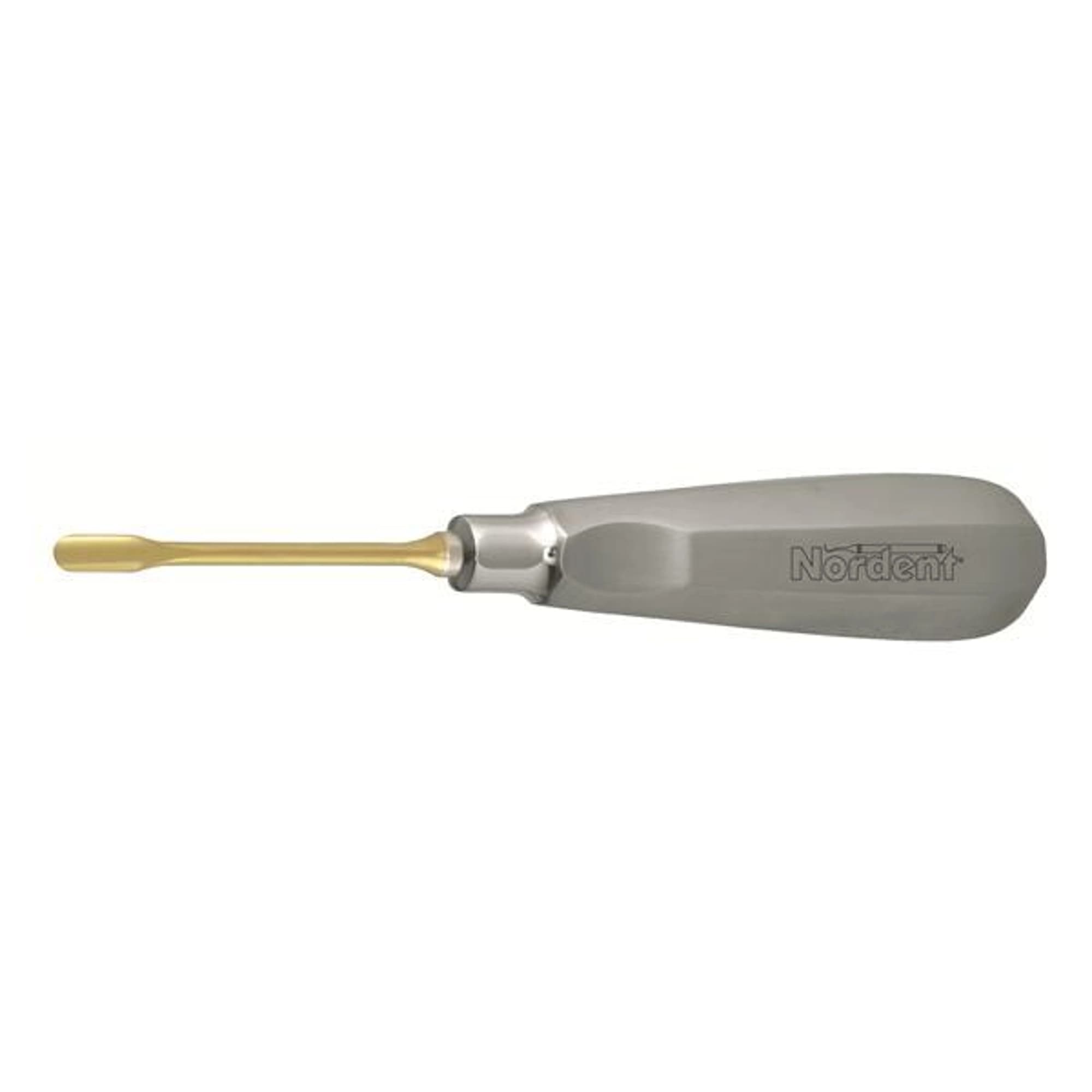 Nordent Luxating Elevator #5ST, Straight, 5 mm Blade, Titanium Nitride Coated, Stainless Steel Handle, 1/Pk, ELX5ST thumbnail 2