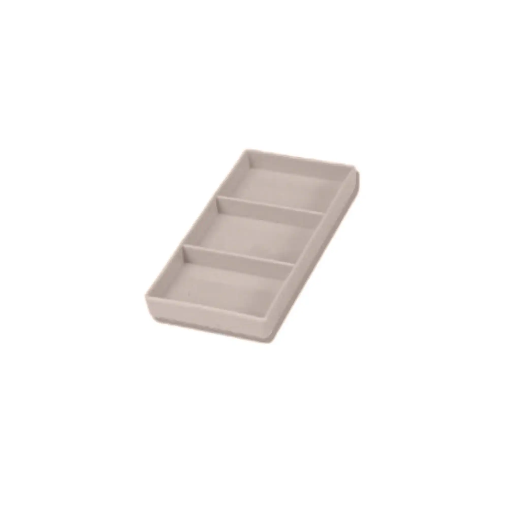 Plasdent Cabinet Organizer #17, Beige, 8"L x 4"W x 1"H, Steam and Chemical Sterilizable, 300CR17-7 - Plasdent - BEIGE Cabinet Organizer #17, 8"L x 4"W x 1"H. Steam and Chemical, 300CR17-7 - Image 1