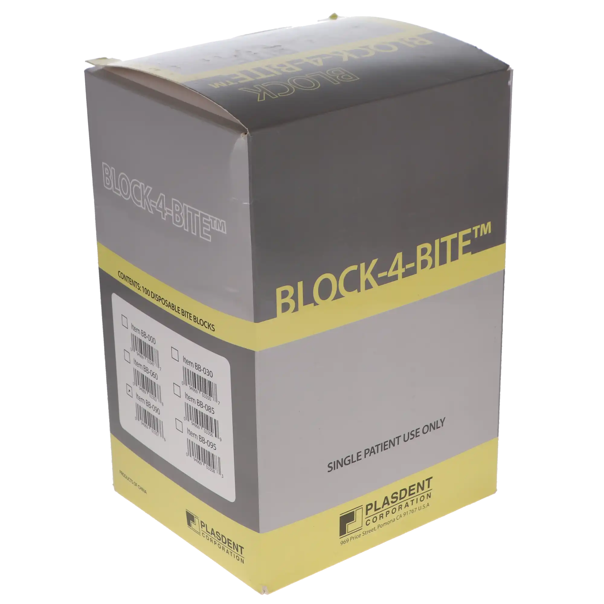 Block-4-Bite Disposable X-Ray Bite Blocks, Fits Belmont X-Caliber Models, #7090, 100/Box thumbnail 4