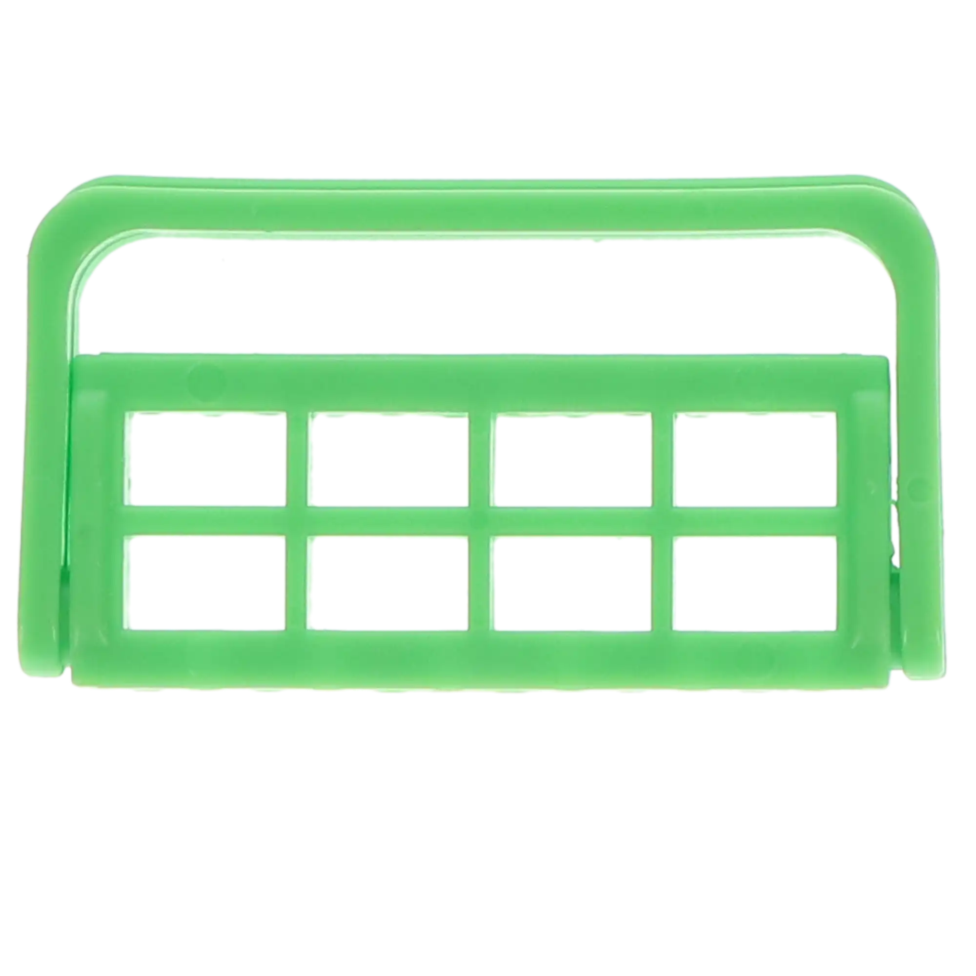 Plasdent Bur Caddy, Reversible FG/RA, 12-Hole, Autoclavable, Neon Green, 1/Pk, 400BC-4N thumbnail 5