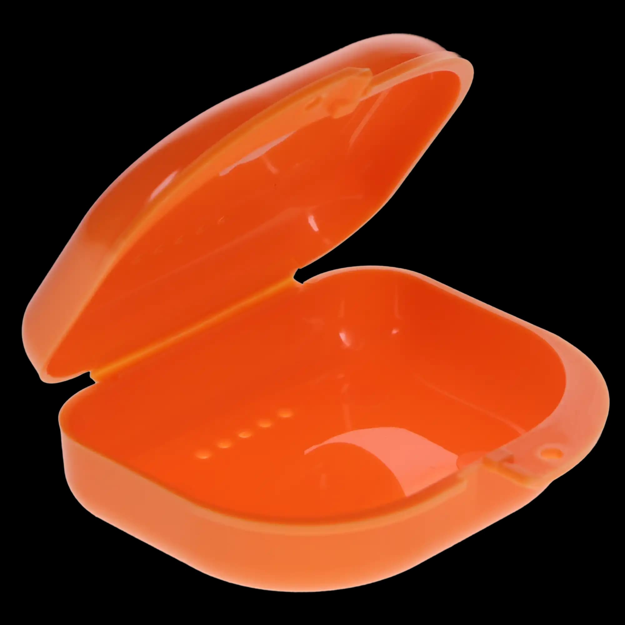 Chroma Retainer Box, 3 1/8" x 3" x 1", Orange Yellow, 12/Pk, CR2000-7X thumbnail 2