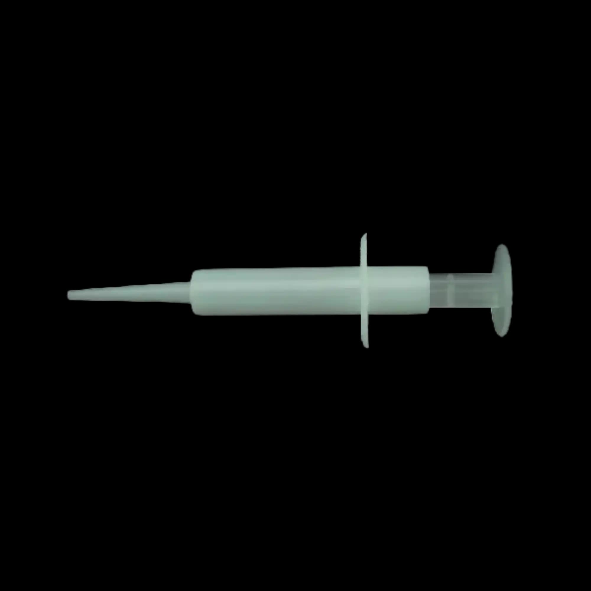 Plasdent Disposable Impression Syringes, Clear, Longer 1 1/2" Bendable Tip, 50/Box, 8090 - Plasdent - Disposable Impression Syringes With Longer Tip, Clear, Longer 1 1/2", 8090 - Image 1