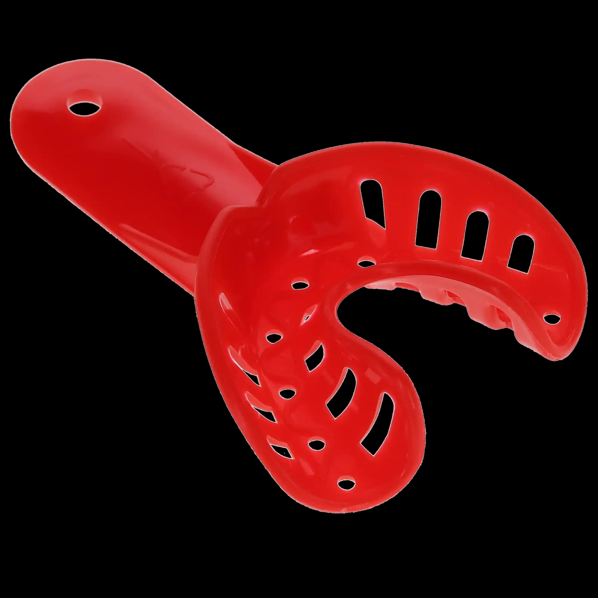 Excellent-Colors Ortho Impression Trays, Perforated, #1 Small Lower, Child, Red, 25/Pk, ITO-1L thumbnail 3