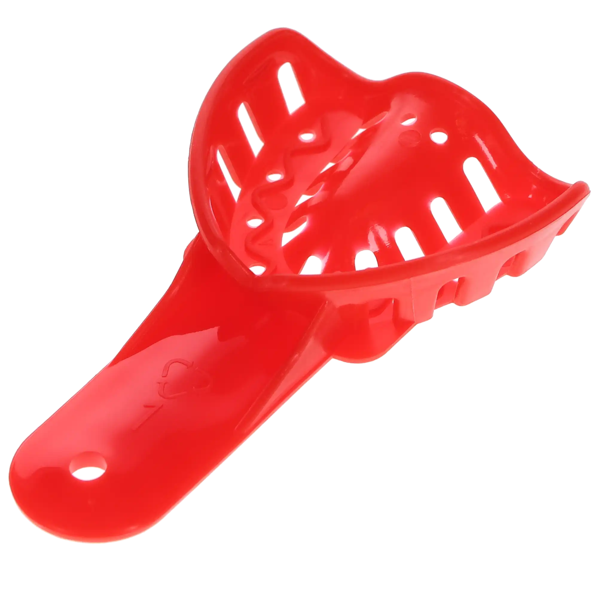 Excellent-Colors Ortho Impression Trays #1 Small Upper, Child, Red, Perforated, Disposable, 25/Pk, ITO-1U thumbnail 4