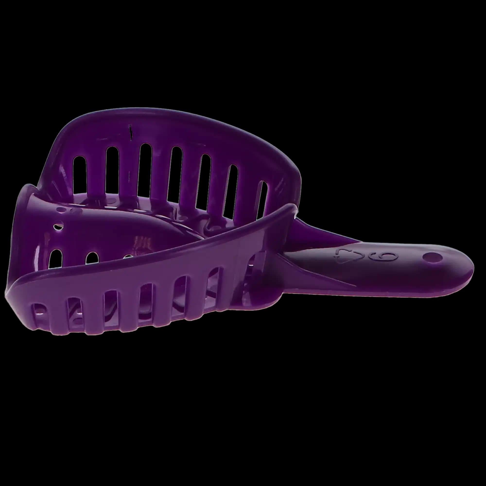 Excellent-Colors Disposable Orthodontic Impression Trays, #6 Large Upper, Adult, Purple, Perforated, 25/Pk, ITO-6U thumbnail 3
