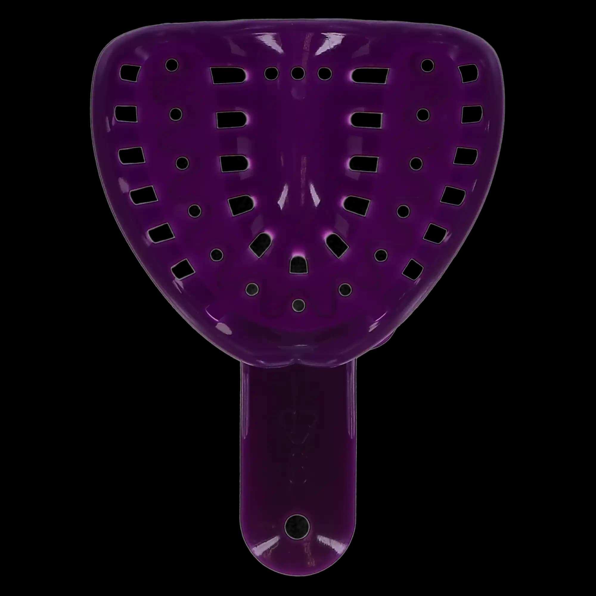 Excellent-Colors Disposable Orthodontic Impression Trays, #6 Large Upper, Adult, Purple, Perforated, 25/Pk, ITO-6U thumbnail 6