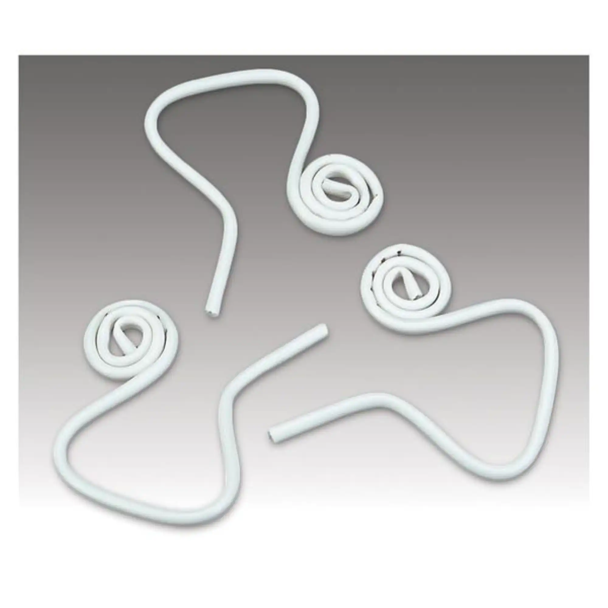 Plasdent Flexform Flexible Saliva Ejectors, Adjustable Coil Design, Smooth Edges, White, 100/Pk, 8111 thumbnail 4
