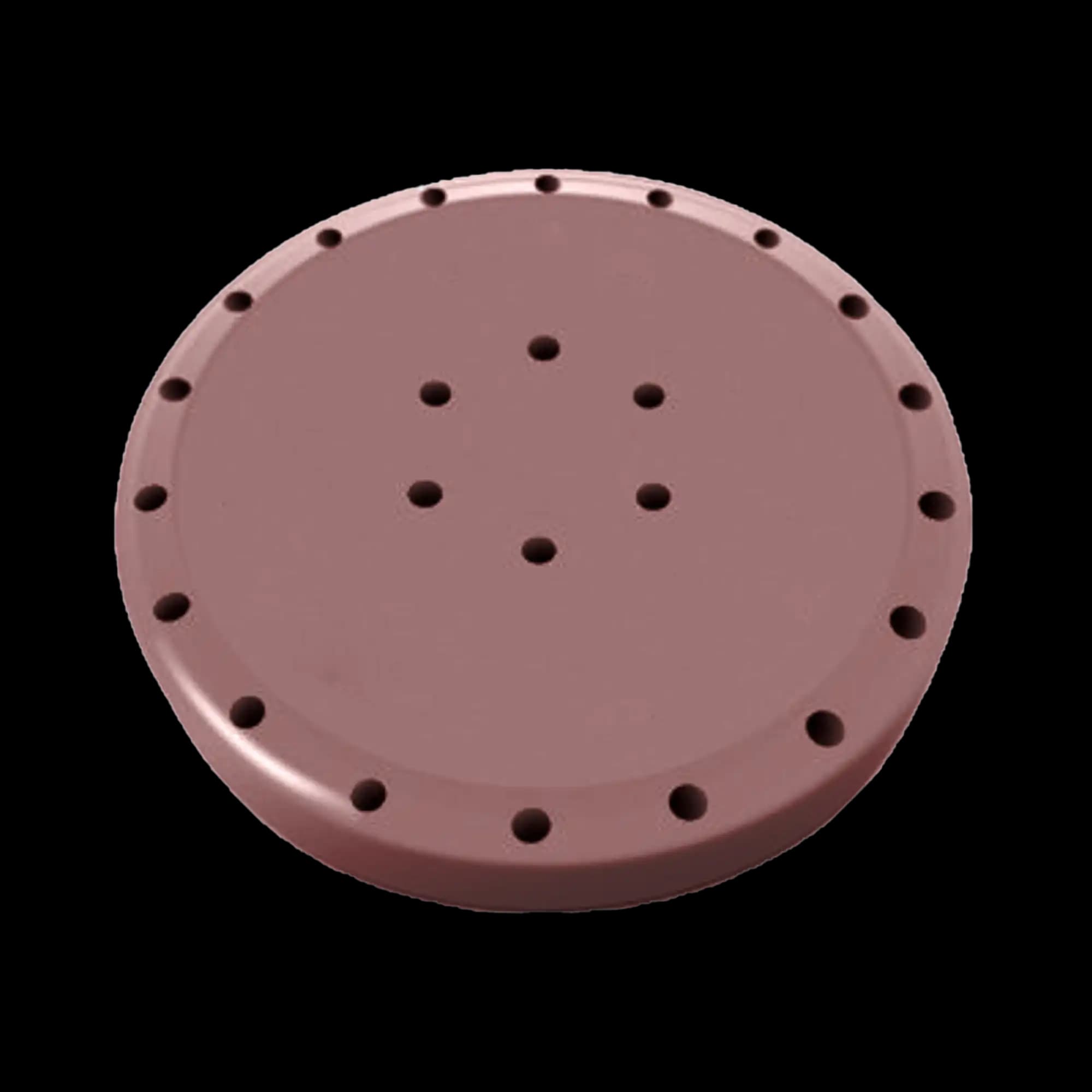 Plasdent Magnetic Bur Block, 28 Burs Capacity, Large Round, Mauve, 1/Pk, 400BL-10 - Magnetic Bur Block, 28 Burs Capacity, Large Round, Mauve, 1/Pk, 400BL-10 - Image 1