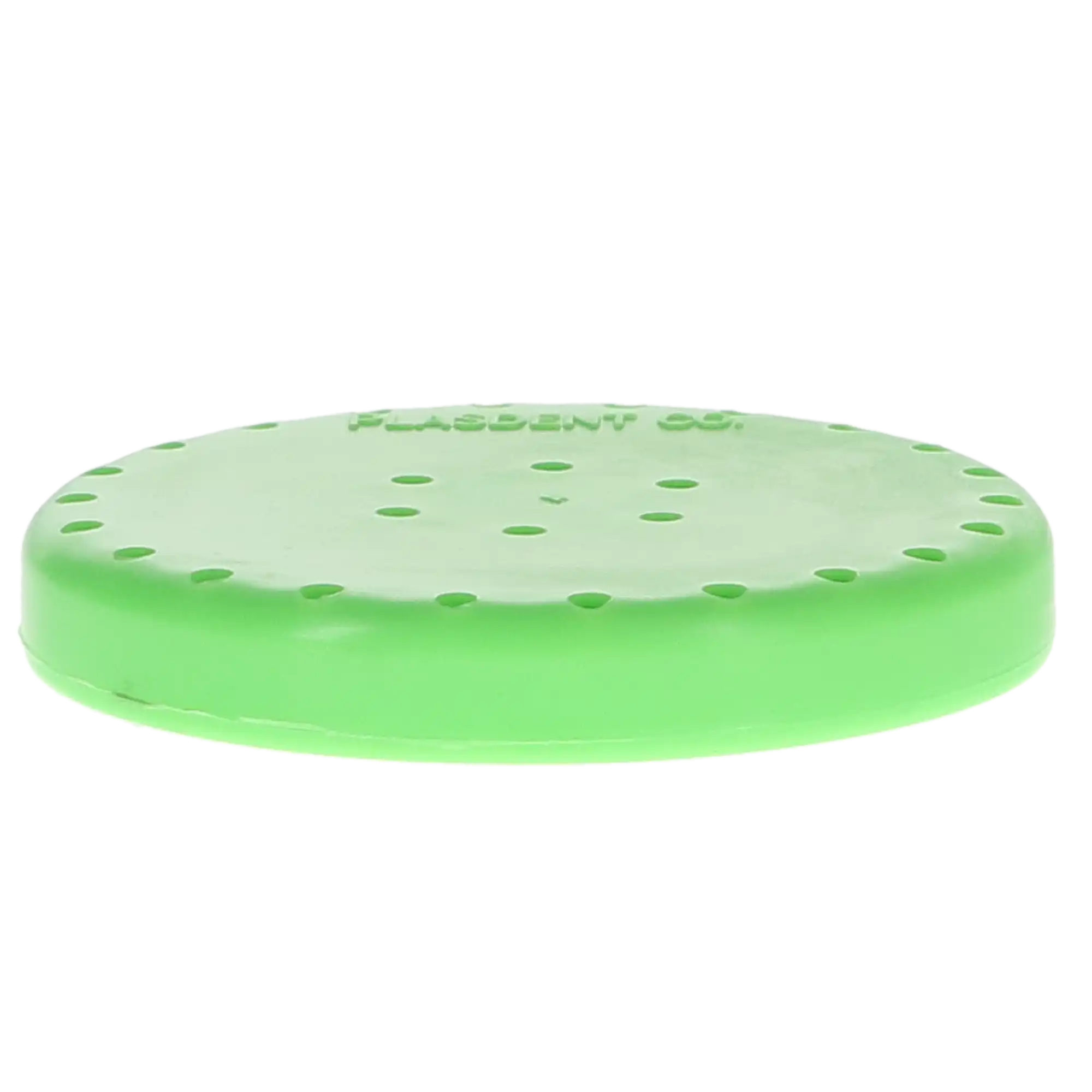 Plasdent Magnetic Bur Block, Large Round, 28 Holes, Neon Green, 1/Pk, 400BLS-4 - Magnetic Bur Block, 28 Burs Capacity, Large Round, Neon Green, 1/Pk, 400BLS-4 - Image 1