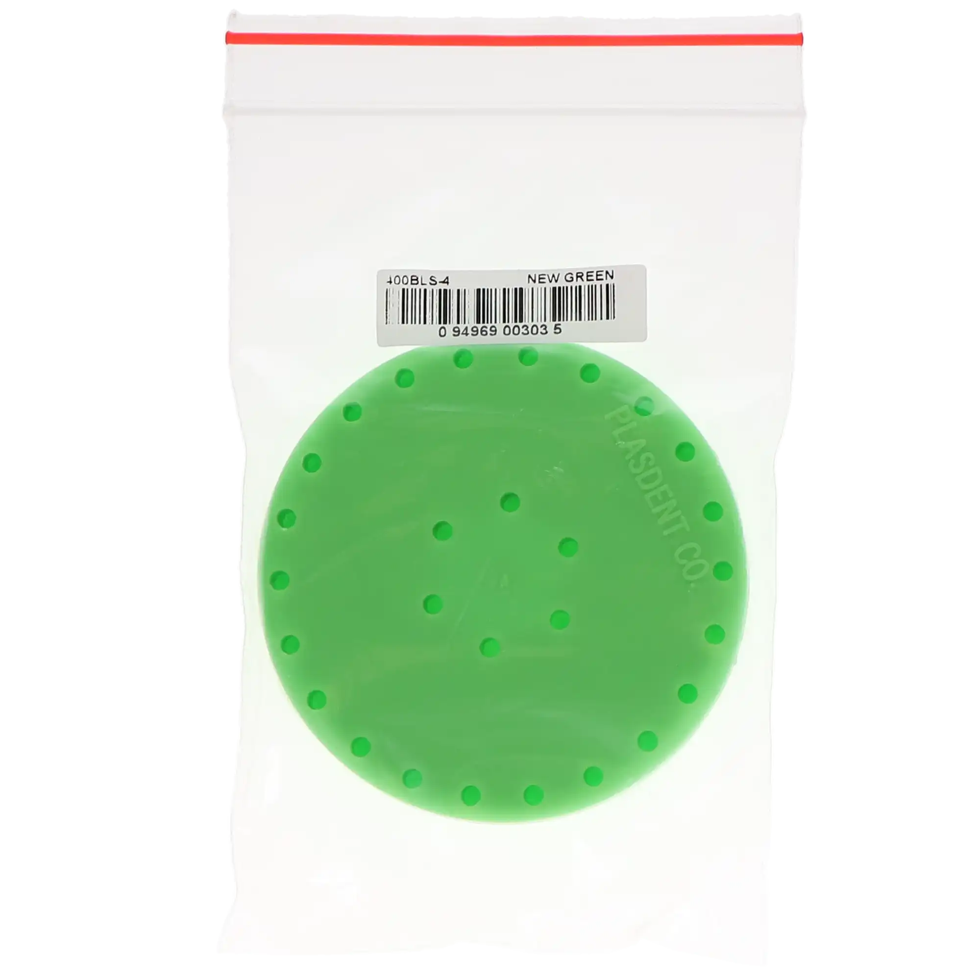 Plasdent Magnetic Bur Block, Large Round, 28 Holes, Neon Green, 1/Pk, 400BLS-4 thumbnail 4