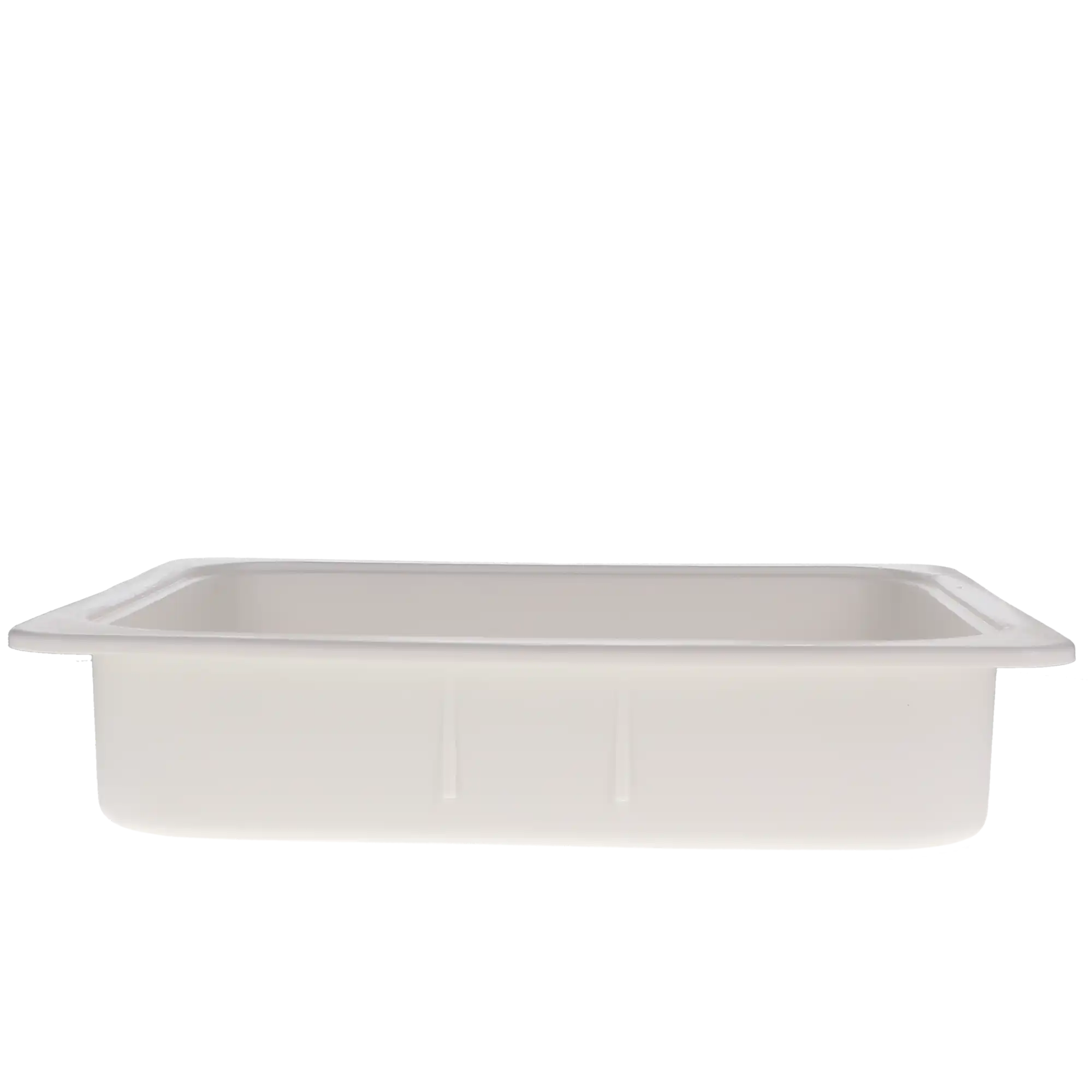 Plasdent Operation Tub, White, 9-3/8" x 11-1/2" x 2-5/8" with 3/4" Lip, 500TB-1 thumbnail 2