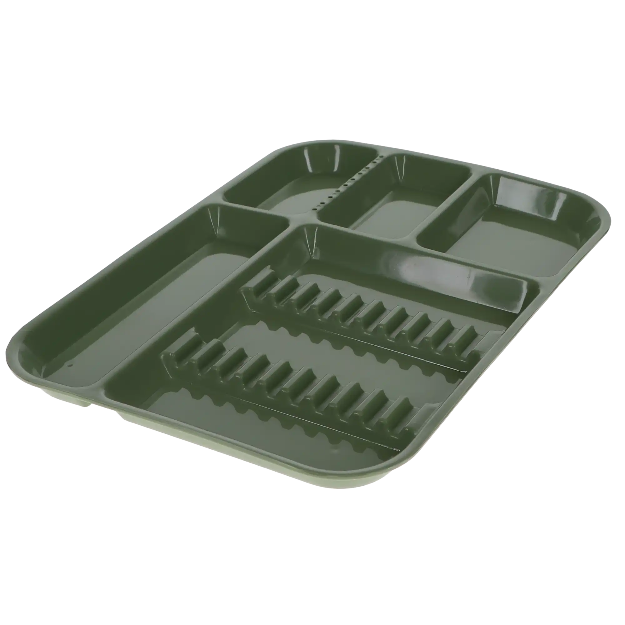 Plasdent Divided Set-Up Tray, Size B (Ritter), Green, 13-1/2" x 9-5/8" x 7/8", 1/Pk, 300BD-4 thumbnail 2