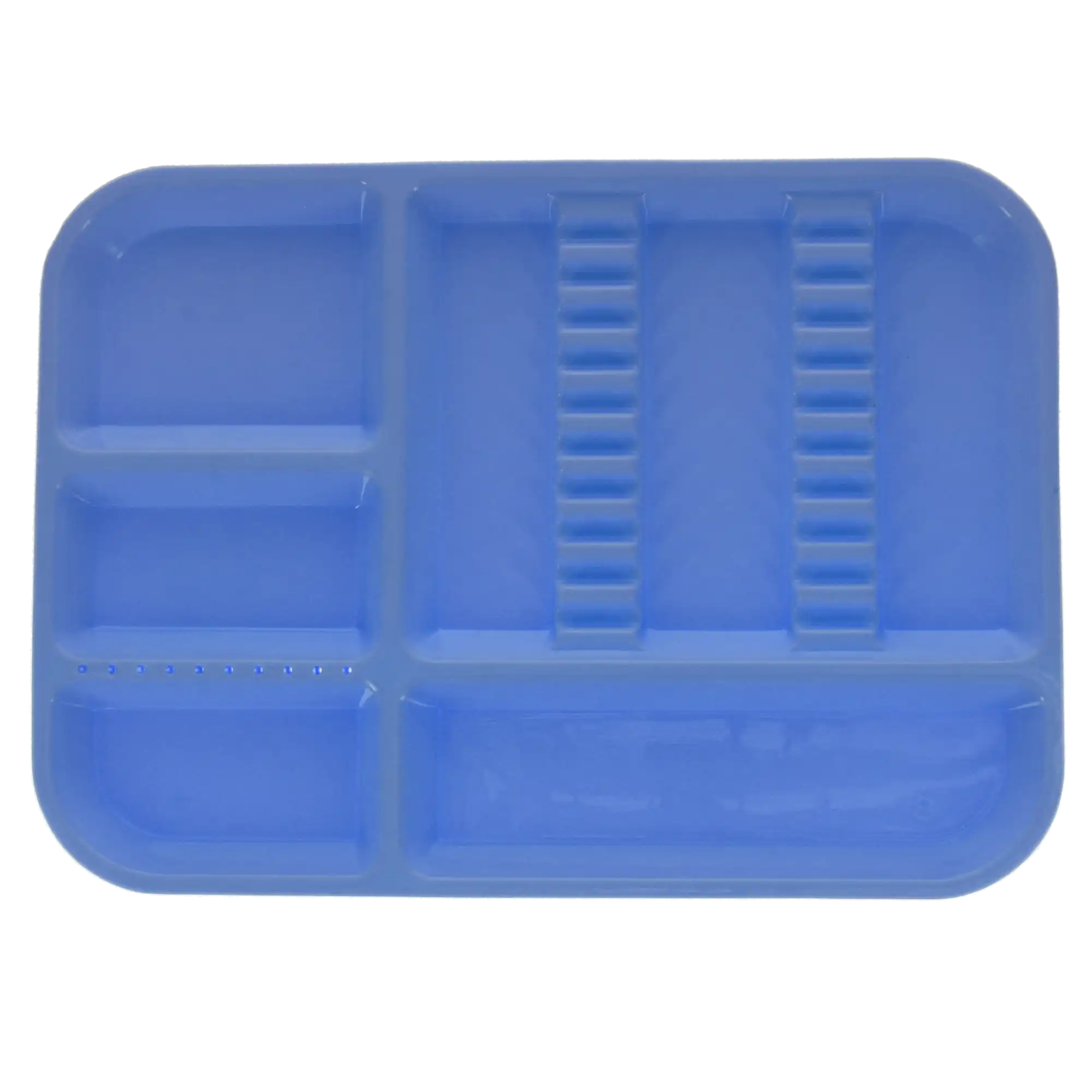 Plasdent Divided Set-Up Tray, Size B (Ritter), 13-1/2" x 9-5/8" x 7/8", Baby Blue, 1/Pk, 300BDS-2PS thumbnail 4