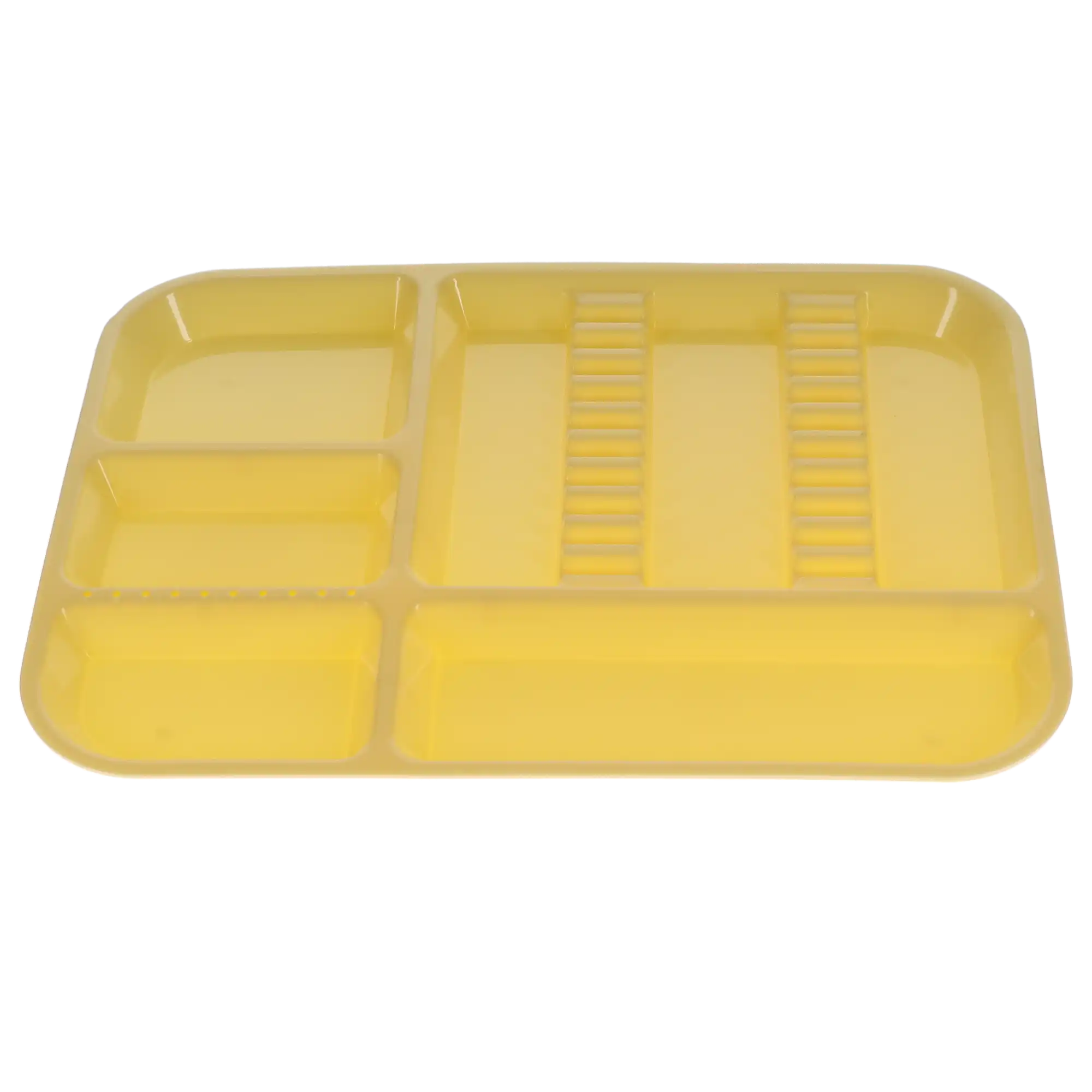 Plasdent Divided Set-Up Tray, Size B (Ritter), Yellow, 13-1/2" x 9-5/8" x 7/8", 1/Pk, 300BD-3 thumbnail 2