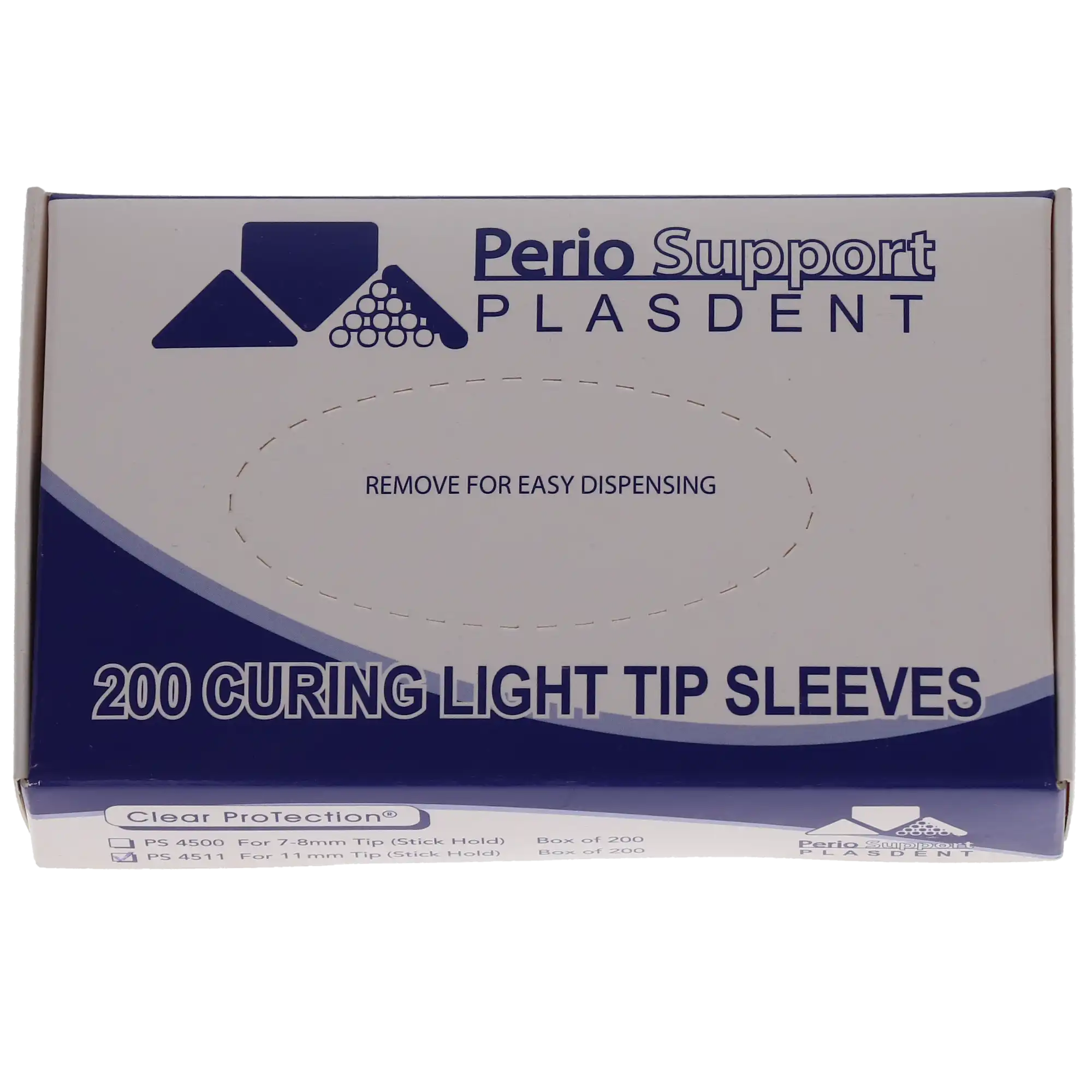 Plasdent Curing Light Guide Sleeve Covers, Stick Hold, Fits 11 mm Light Guide, 200/Pk, PS4511 thumbnail 3