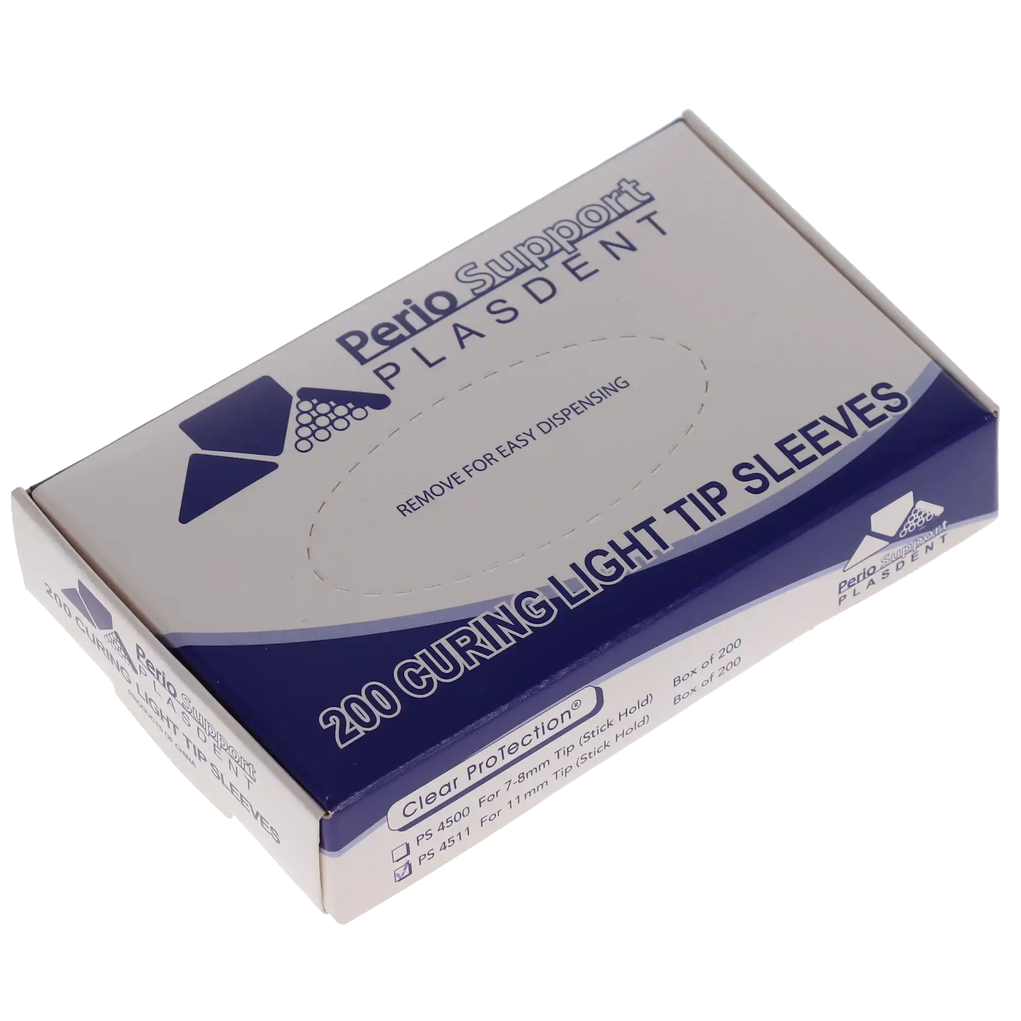 Plasdent Curing Light Guide Sleeve Covers, Stick Hold, Fits 11 mm Light Guide, 200/Pk, PS4511 thumbnail 4