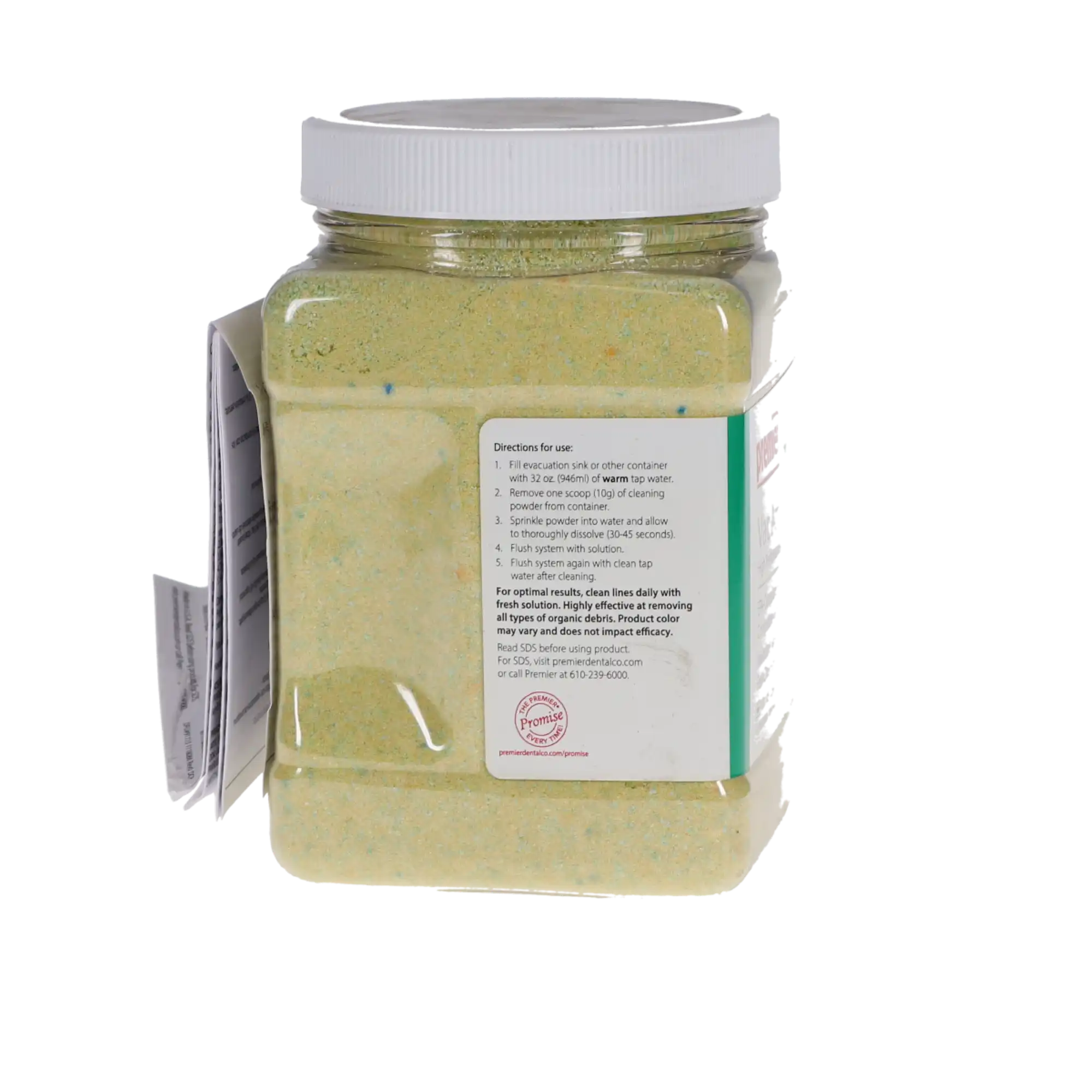 Vac Attak™ GREEN High-Performance Evacuation System Cleaner, Powder, 800 g Jar, Citrus, 1 Jar, #9011105 thumbnail 5