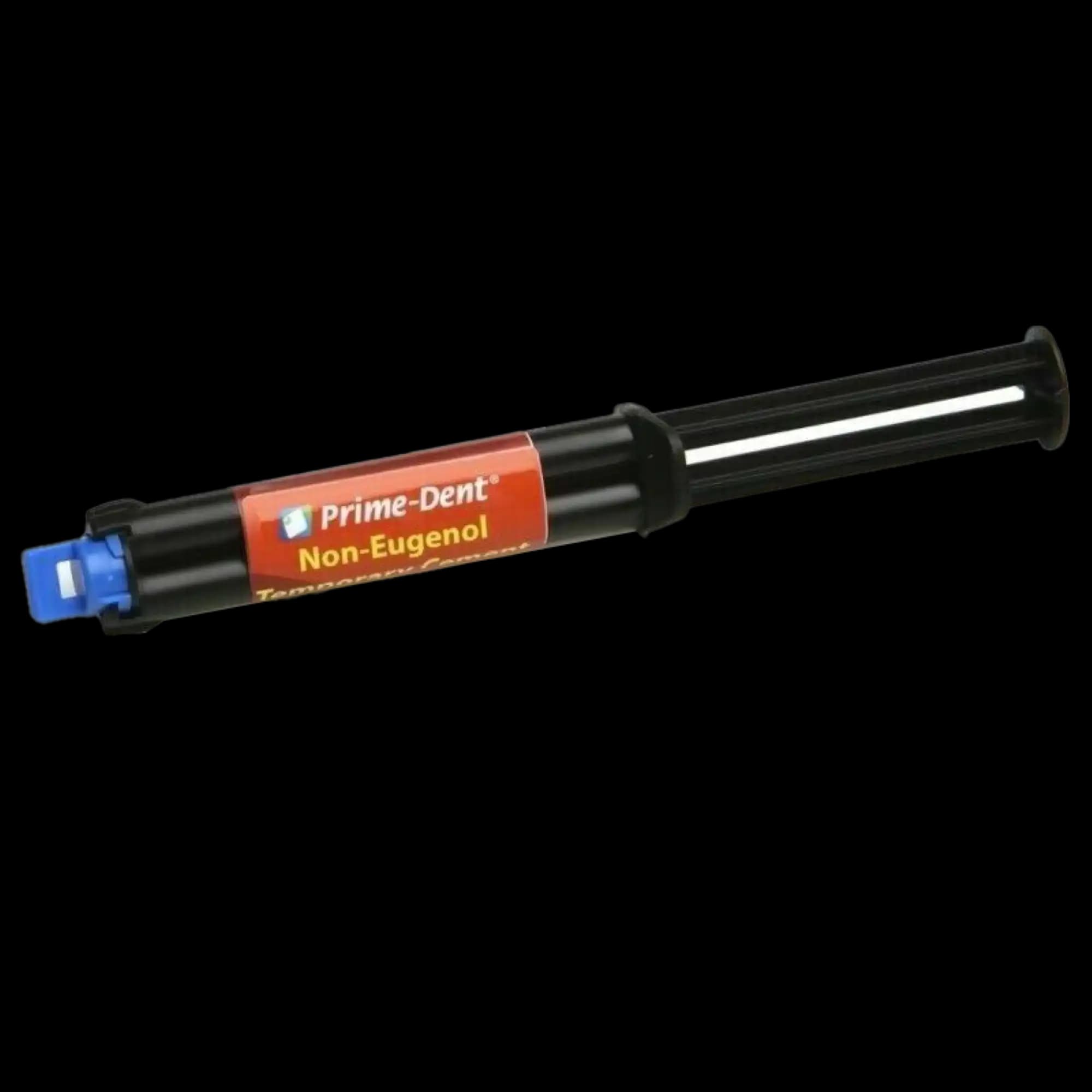 Prime-Dent Non-Eugenol Temporary Cement, Automix Syringe Kit, 4 x 6g Syringes with 20 Mixing Tips, Ref 023-013 - Automix Non-Eugenol Temporary Cement, Syringe Kit, 4/Pk - Image 1