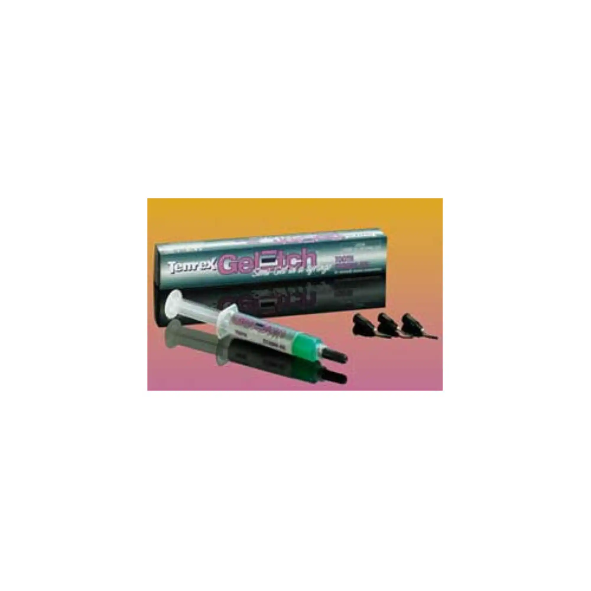Temrex Gel-Etch Semi-Gel, 35% Phosphoric Acid Etching Gel, 6 g Syringe with 15 Needle Tips thumbnail 9