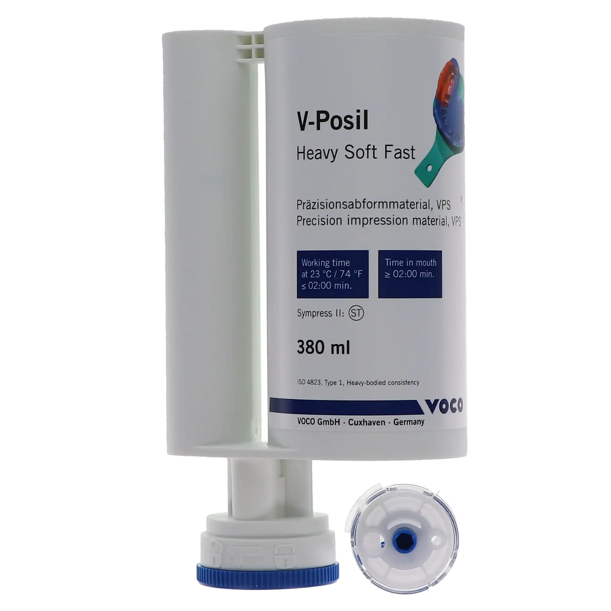 V-Posil Heavy Soft Fast VPS Impression Material, 380 ml Cartridge, 2565 thumbnail 6