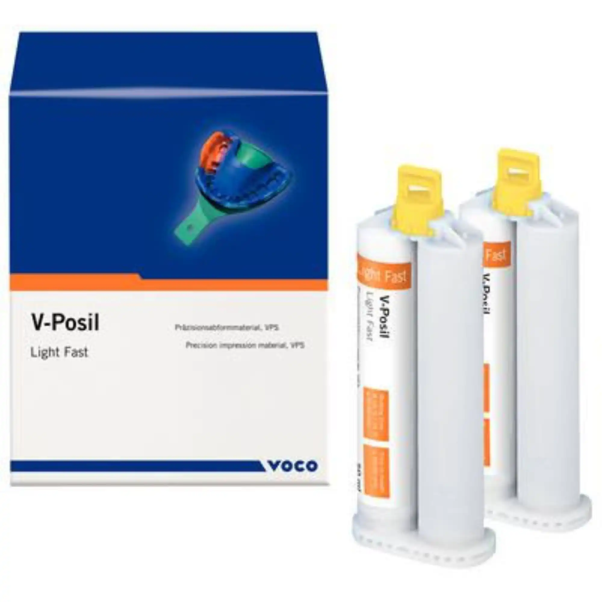 V-Posil Light Fast Vinyl Polysiloxane Impression Material, Light Body, Fast Set, 2 x 50ml Cartridges, Ref 2573 thumbnail 9