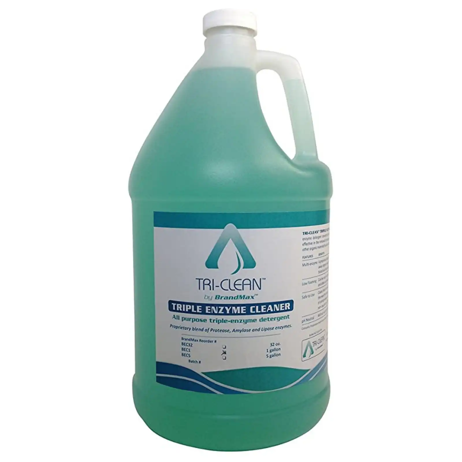 BrandMax Triple Enzyme Cleaner Concentrate, 1 Gallon - Triple Enzyme Cleaner Concentrate Gallon - Image 1