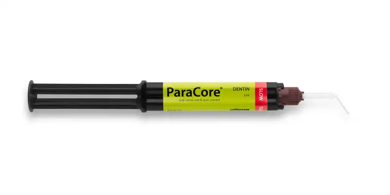 ParaCore Automix Dual-Cure Core Build-Up Material, Dentin Shade, Slow Set, 5 mL Syringe Refill, 2/Pk, 60011391 thumbnail 6