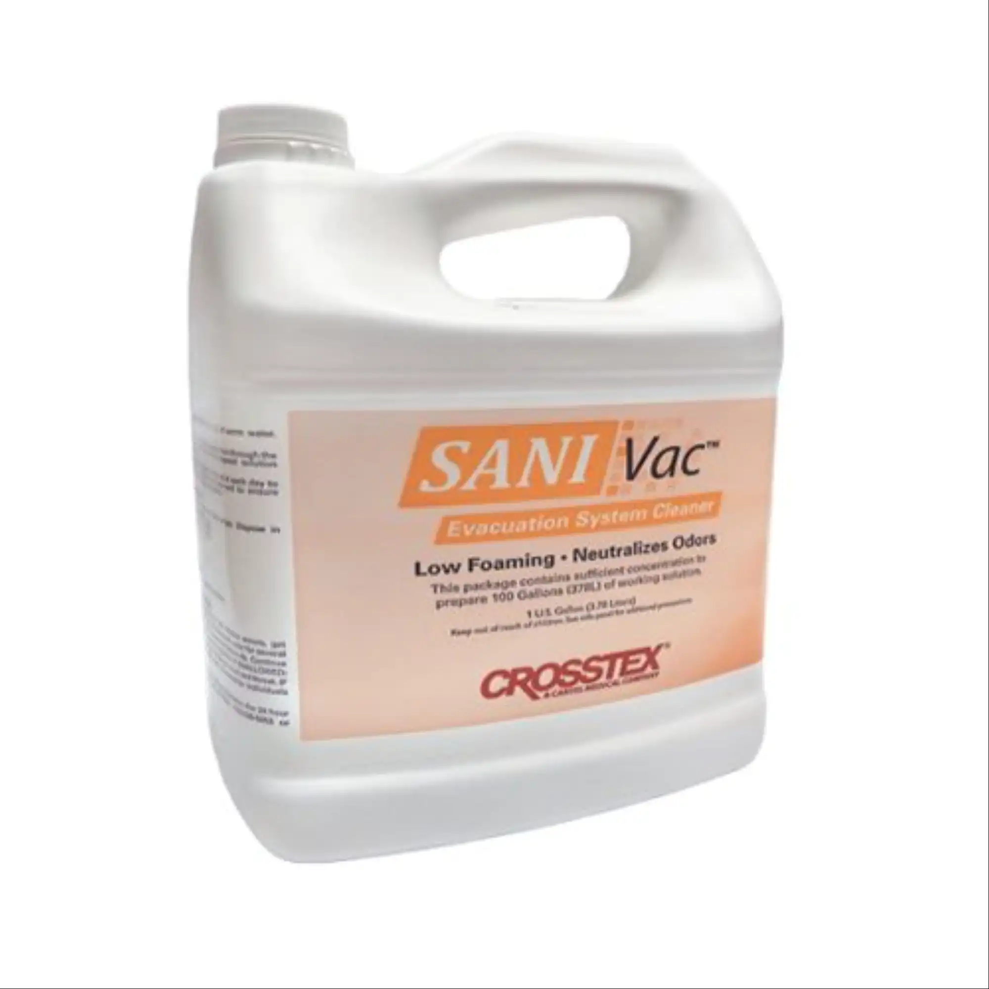 Crosstex Sani Vac Evacuation System Cleaner, 1 Gallon, JVAC thumbnail 3