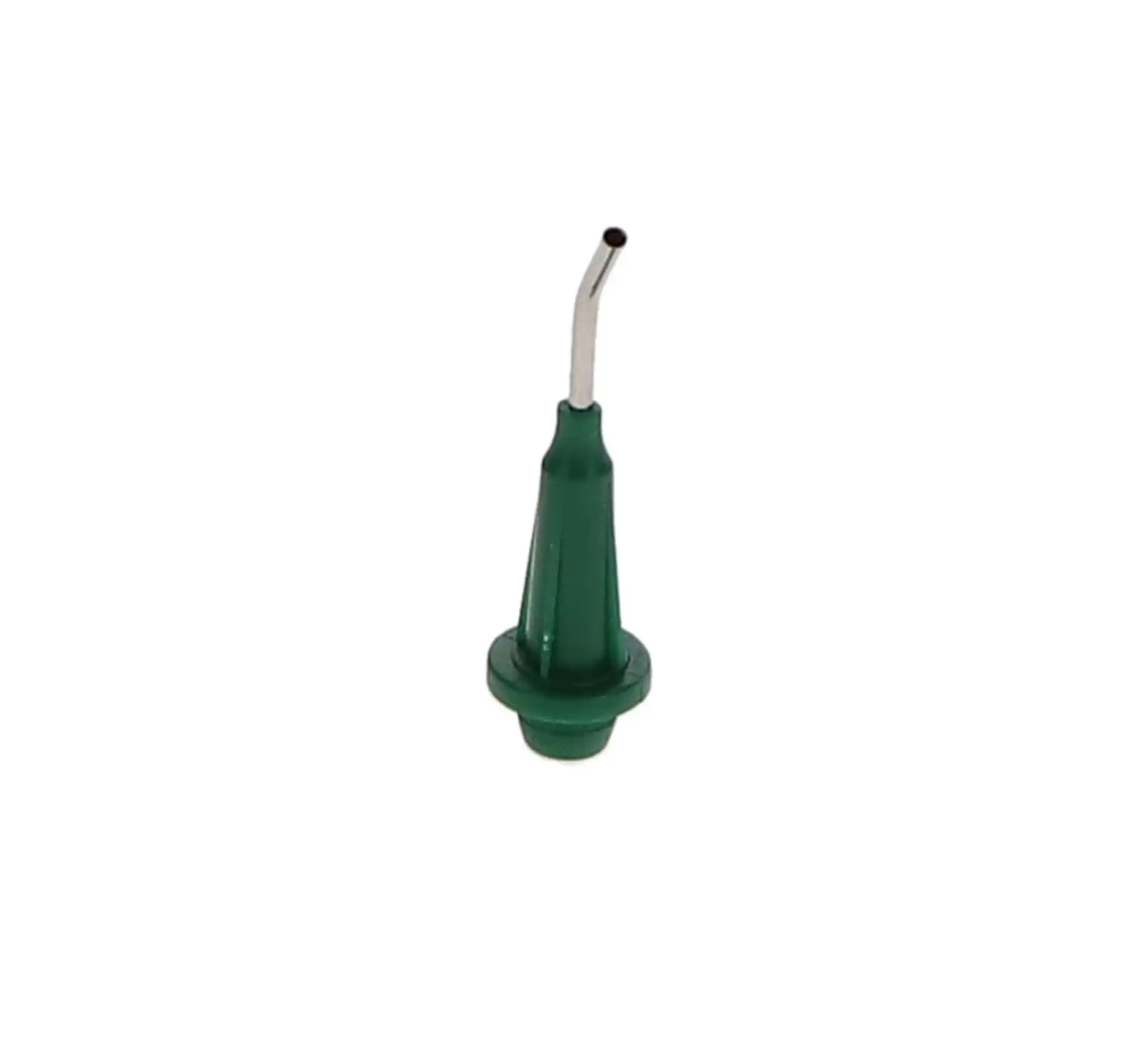 Pac-Dent Pre-Bent Delivery Tip Needle with Brush-Padded End, Green, 100/Pk, 128GT - Pre-Bent Delivery Tip Needle, with Brush-Padded End, Green, 100/Pk, 128GT - Image 1