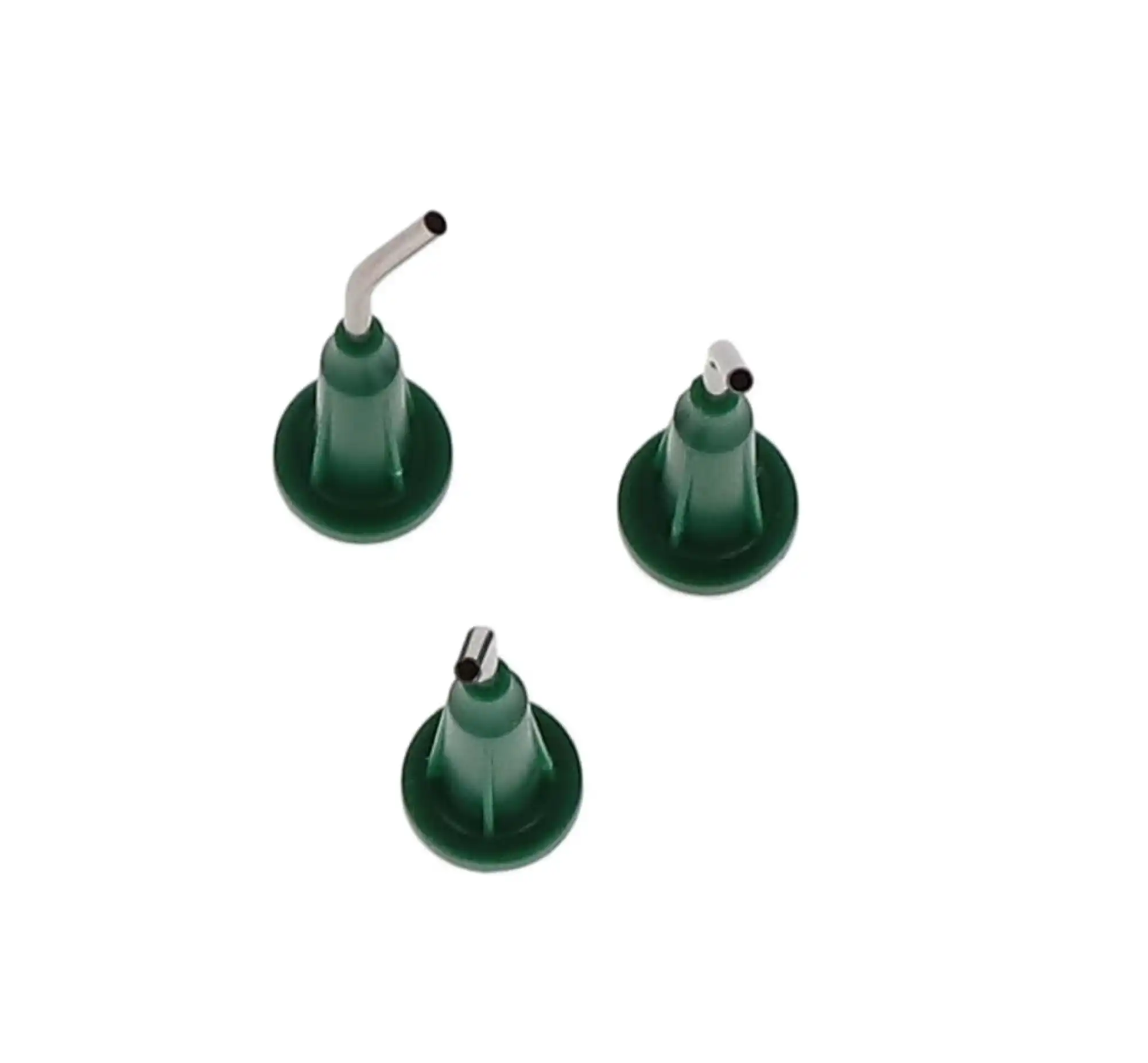 Pac-Dent Pre-Bent Delivery Tip Needle with Brush-Padded End, Green, 100/Pk, 128GT thumbnail 3