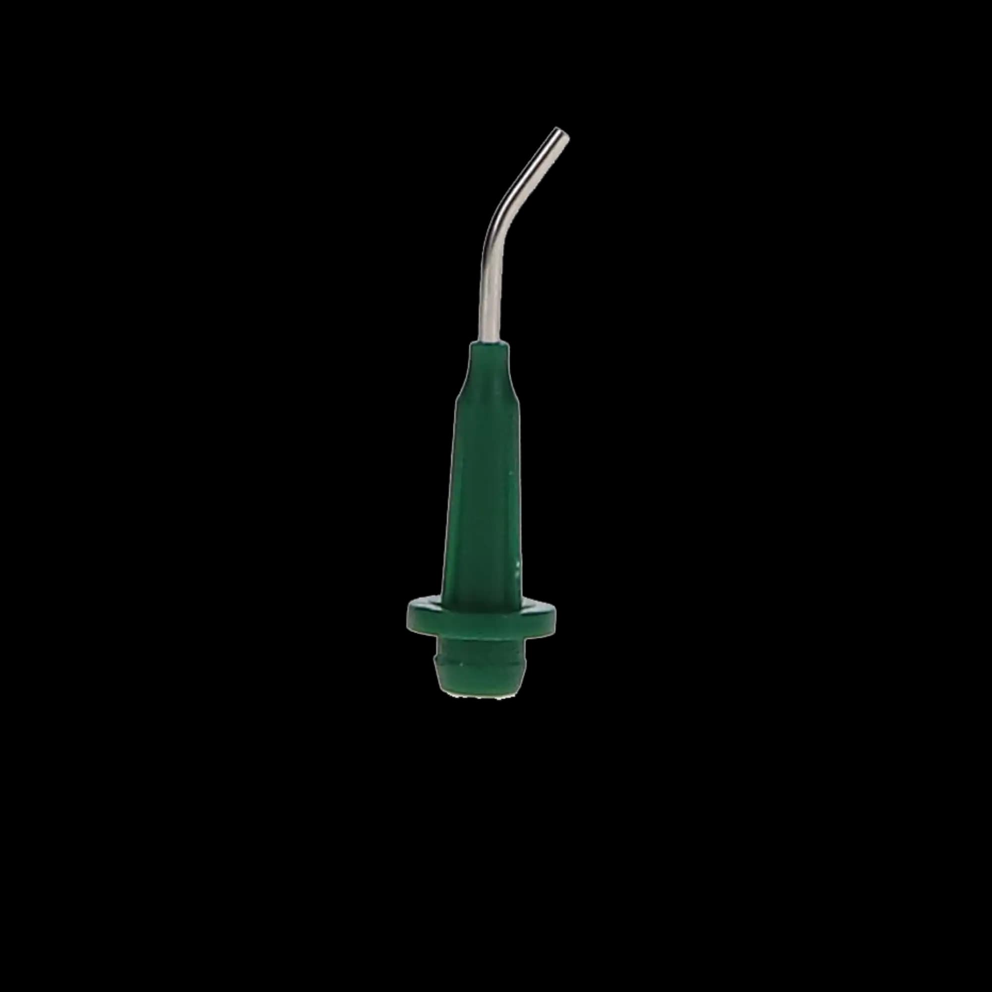 Pac-Dent Pre-Bent Delivery Tip Needle with Brush-Padded End, Green, 100/Pk, 128GT thumbnail 6