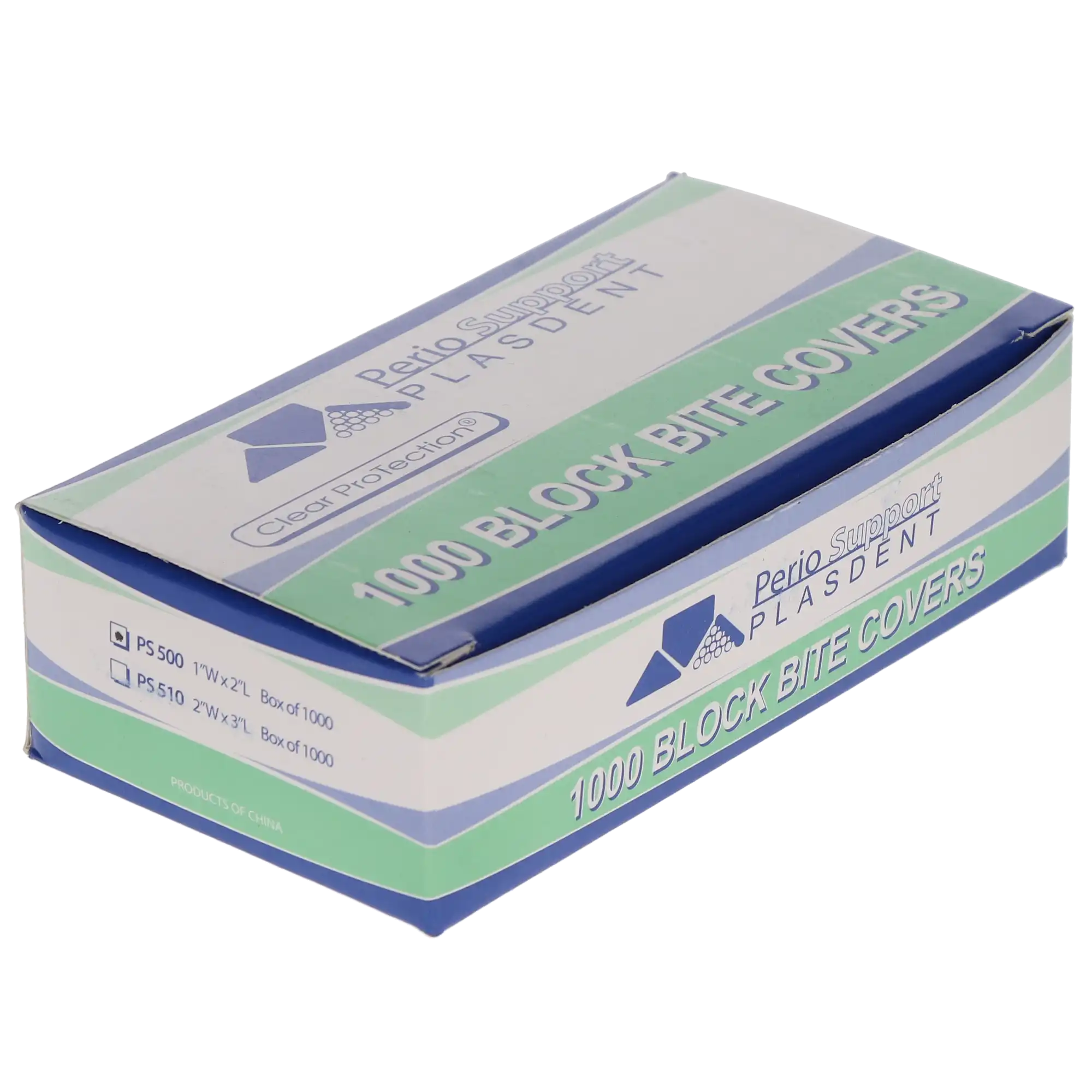 Plasdent Bite Block Covers, Clear, Disposable, 1" x 2", 1000/Box, PS500 thumbnail 8