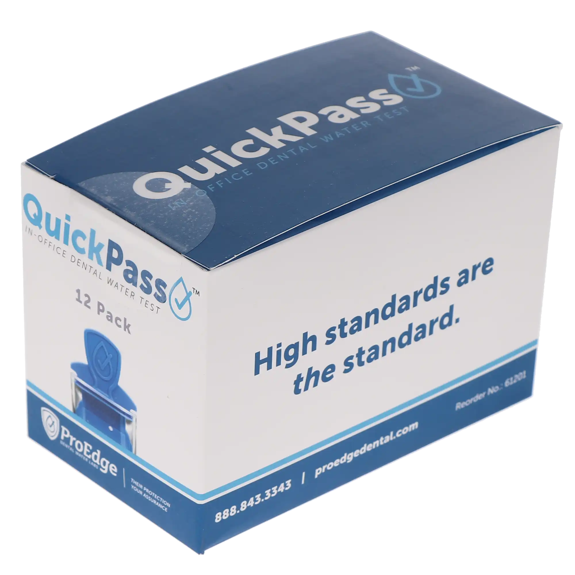 ProEdge QuickPass In-Office Dental Water Test Kit, 12 Paddle Tests, 1 Box, 61201 thumbnail 4