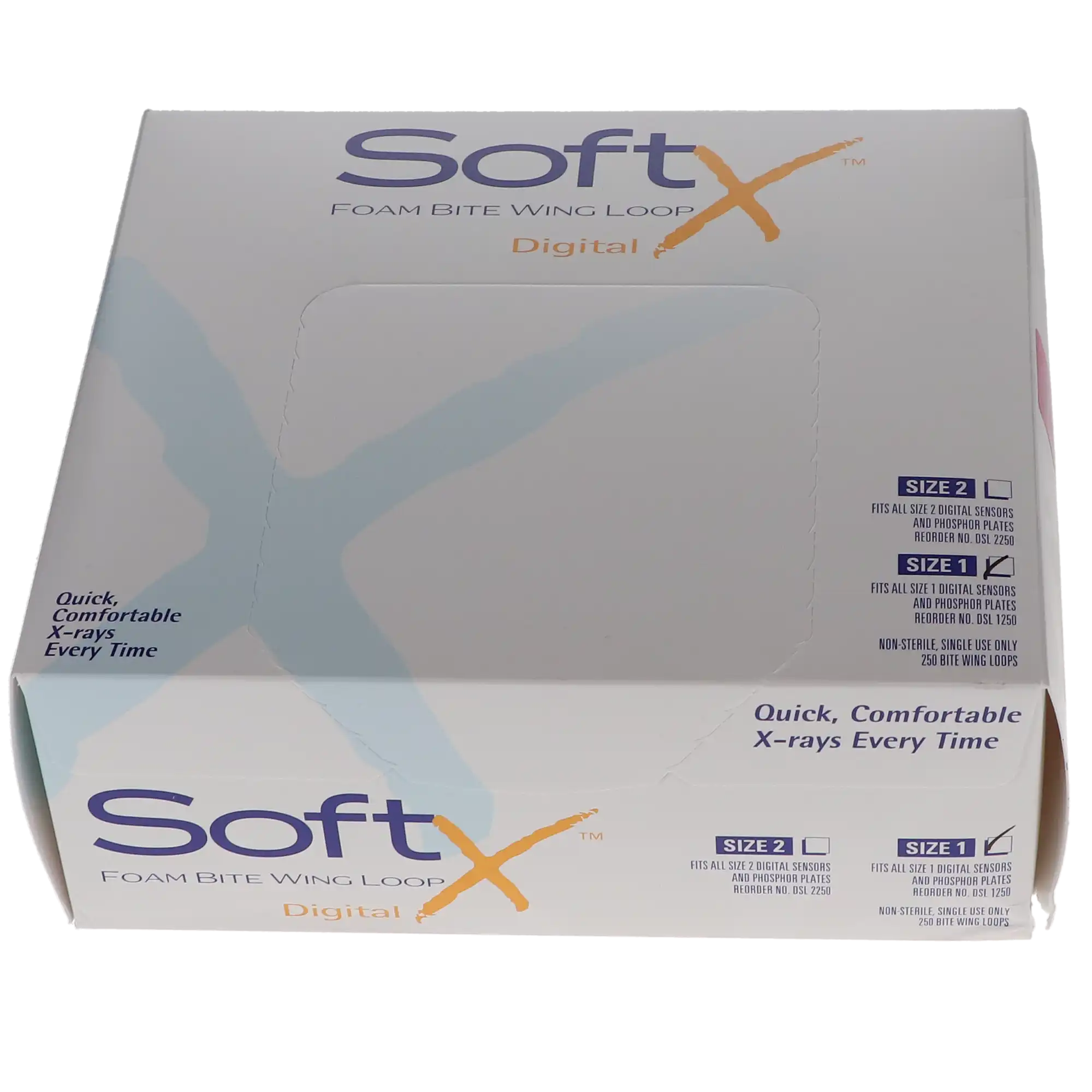 SoftX Foam Digital Sensor Loops, Size 1 (Pediatric), 250/Box, DSL1250 thumbnail 12