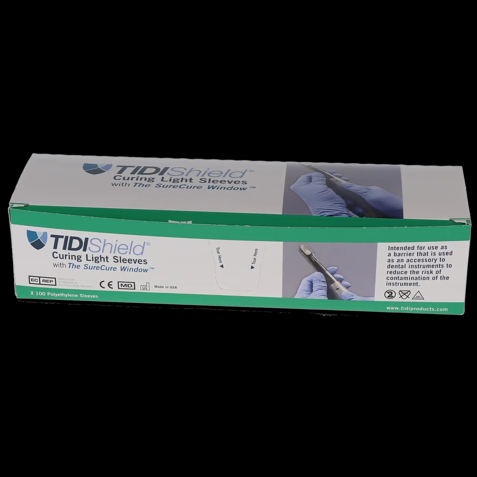 TIDIShield Curing Light Sleeve for Kerr Demi Ultra, SureCure Window, Latex-Free, 100/Box, 21100 thumbnail 9