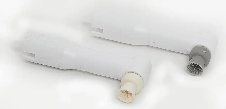 Waterpik Wizard LF Prophy Angle with Cup and Soft Brush, 200/Box, 20005474 - Waterpik Wizard LF Prophy Angle w/Brush 200/Box - Image 1