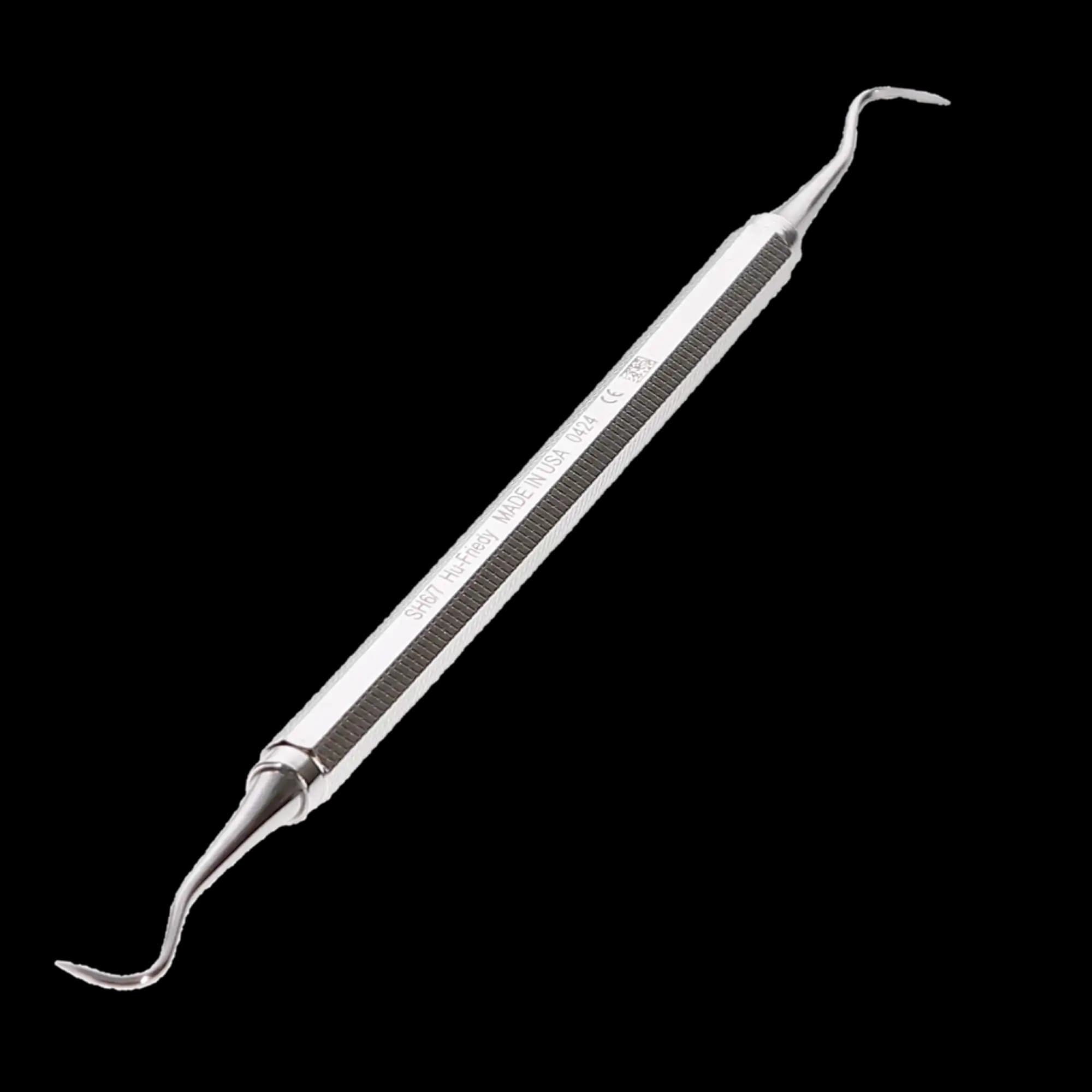 Hu-Friedy H6/H7 Sickle Scaler, Double End, #2 Octagon Handle, EverEdge 2.0, SH6/7 thumbnail 3