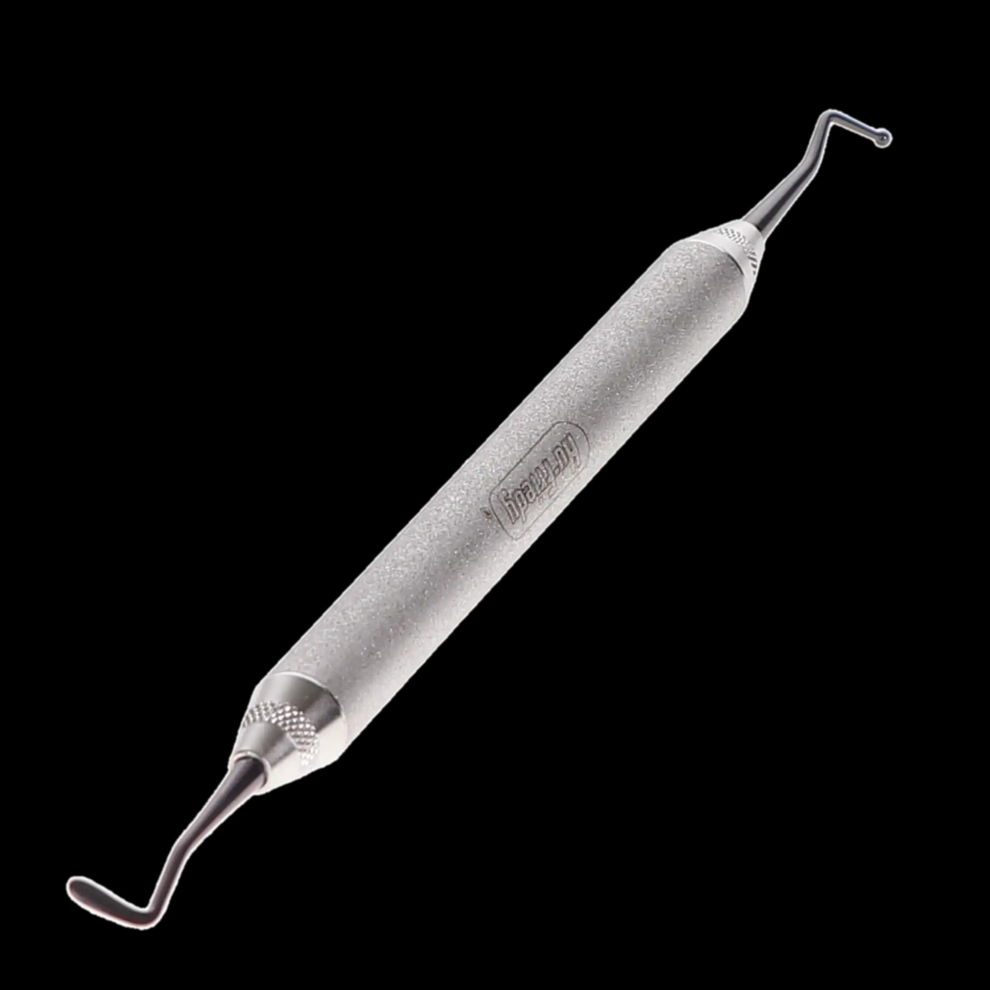 Hu-Friedy XTS Placing/Condensing Composite Instrument, Large, #6S Smooth Satin Steel Handle, TNCIPCL thumbnail 2