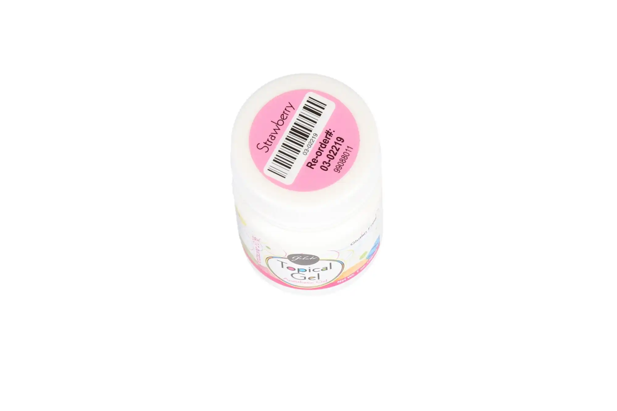 Gelato Topical Anesthetic Gel, 20% Benzocaine, Strawberry, 1 oz (30g) Bottle, Keystone 03-02219 thumbnail 4