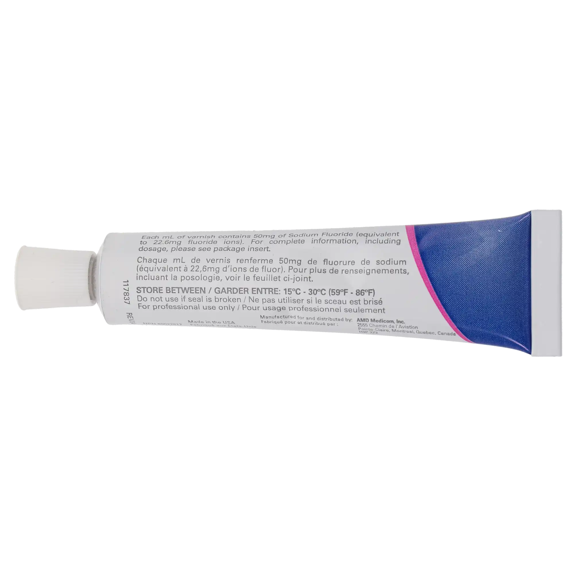 Duraflor 5% Sodium Fluoride Varnish, Bubble Gum, 10 mL Tube, 10011-US thumbnail 8